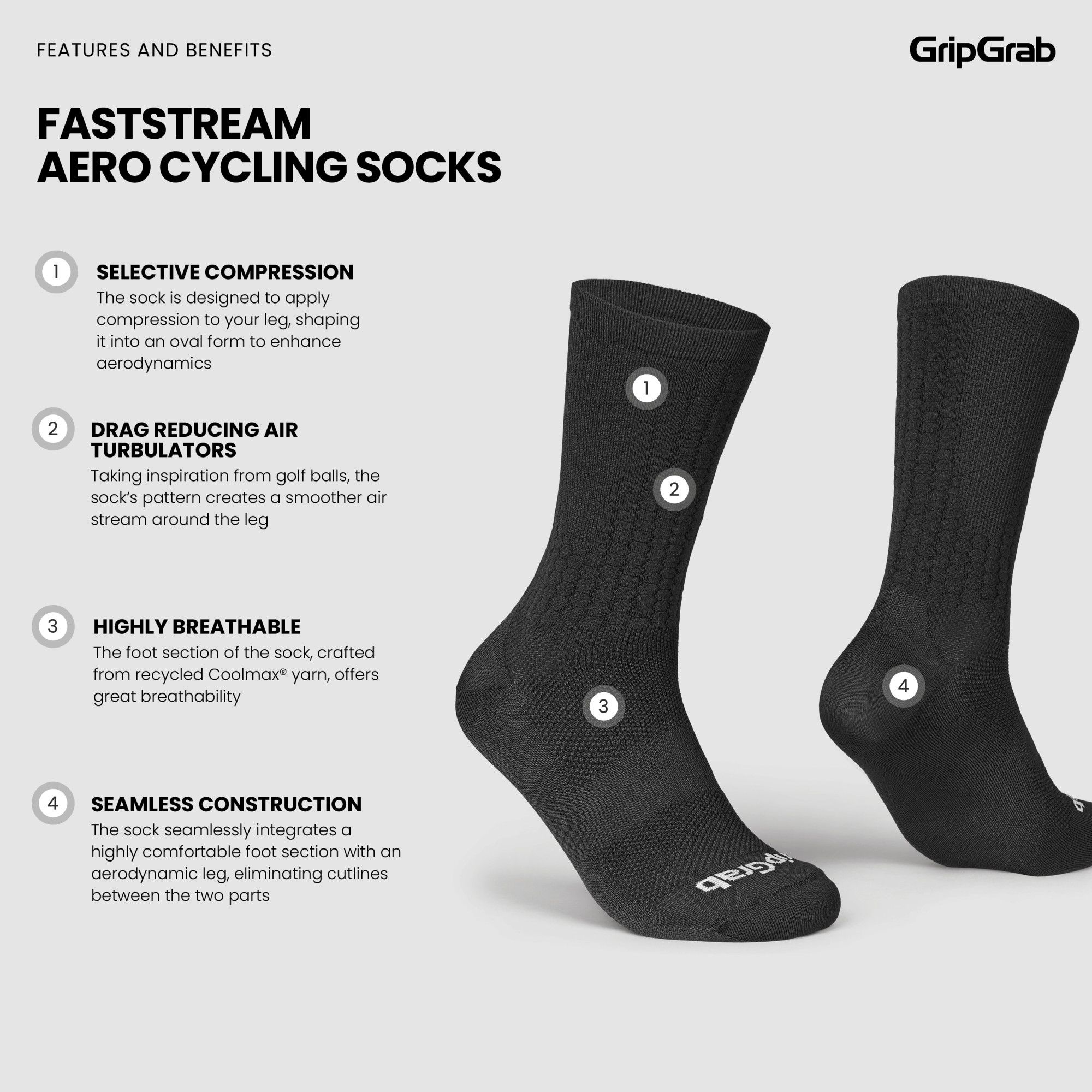 FastStream Aero Cycling Socks