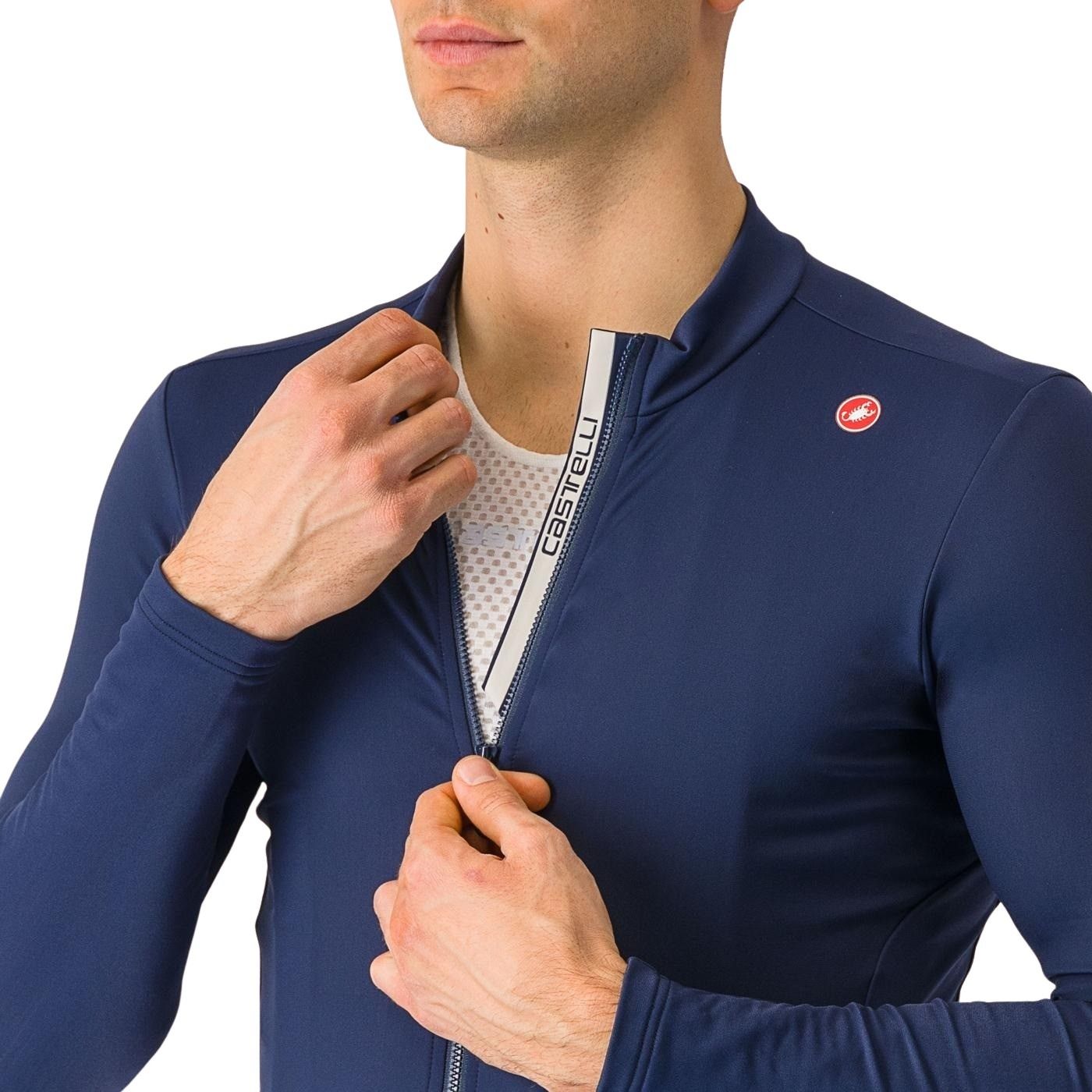 Espresso Thermal Long Sleeve Cycling Jersey