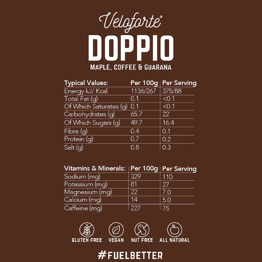 Doppio Nectar Caffeine Gel 33g