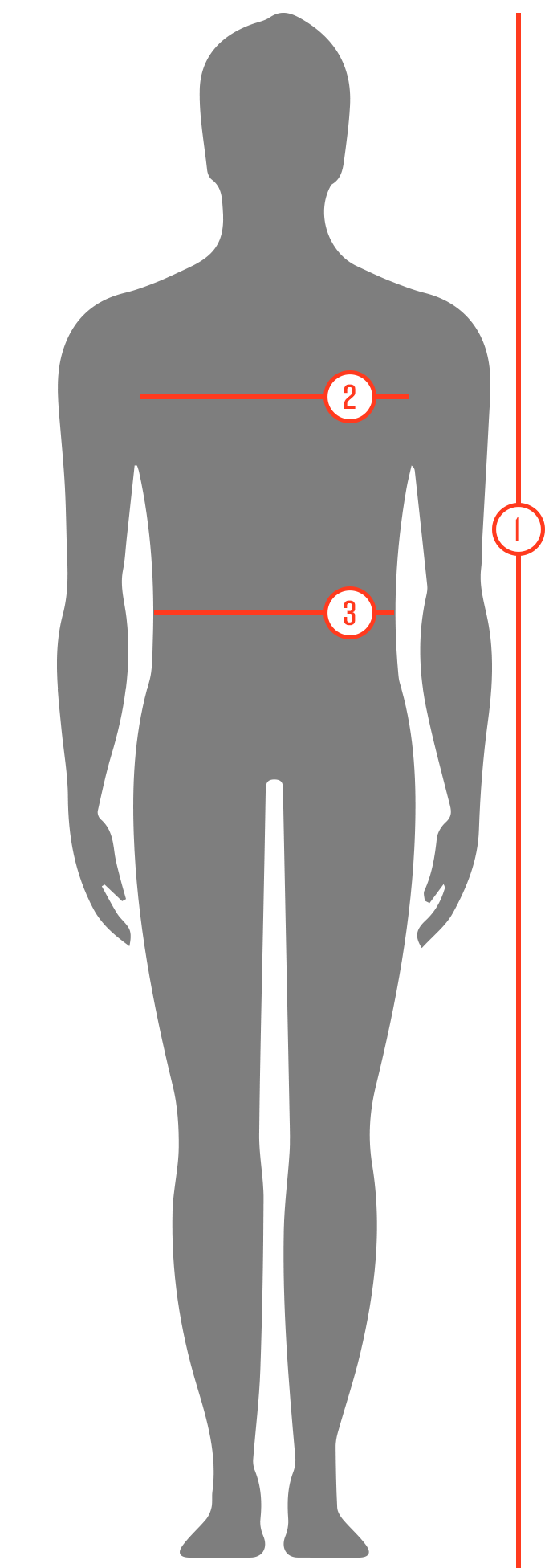Zone3 Mens Swimskin Size Guide 2021
