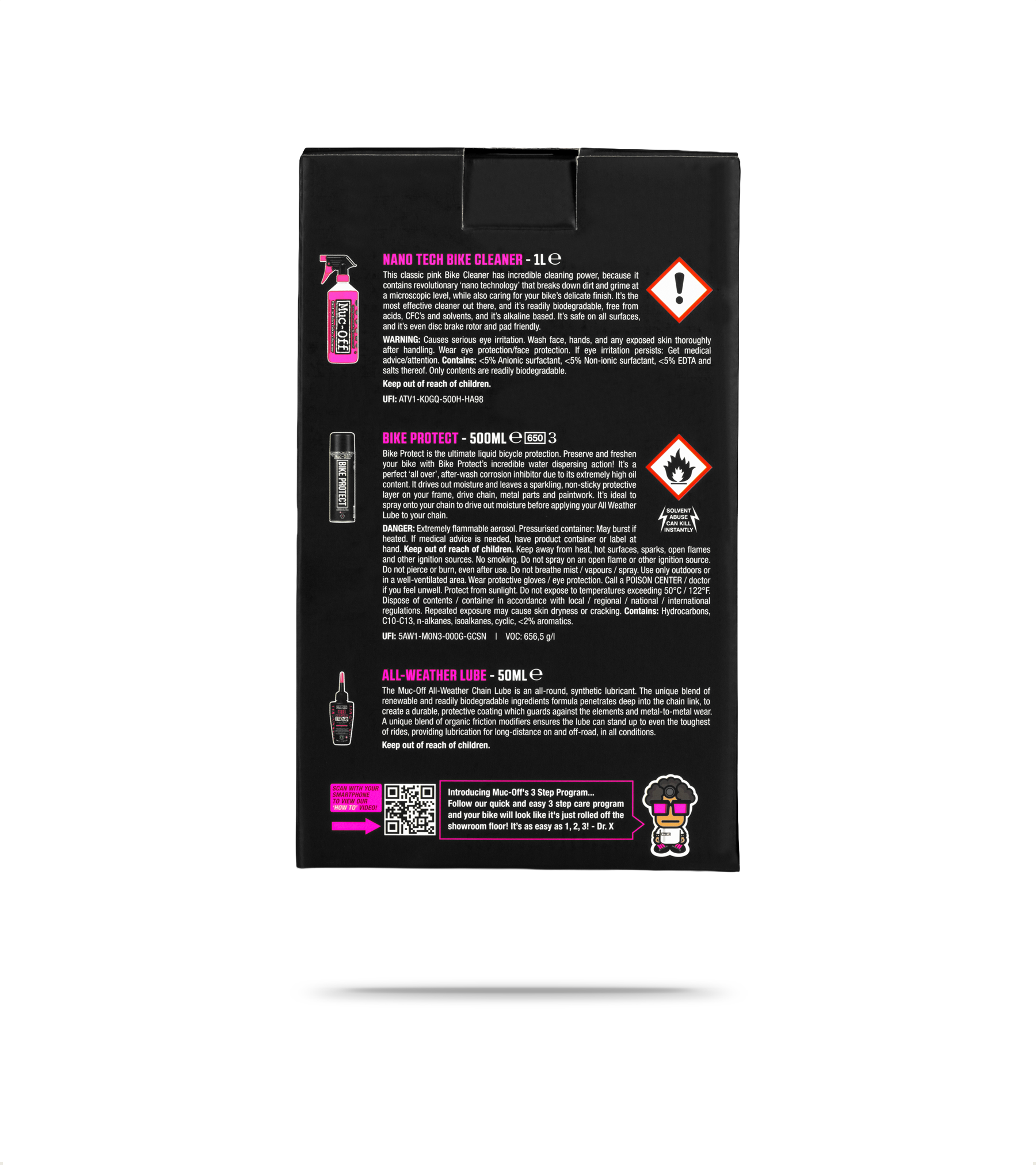 Clean Protect and All Weather Lube Kit