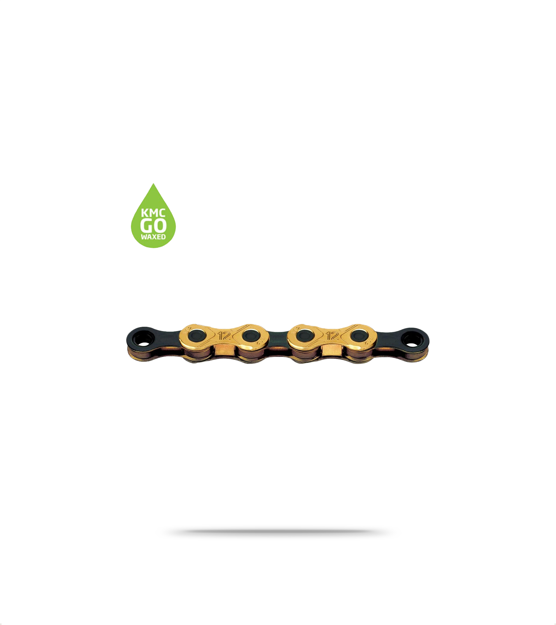 X12 Ti-N Waxed Bicycle Chain 126L