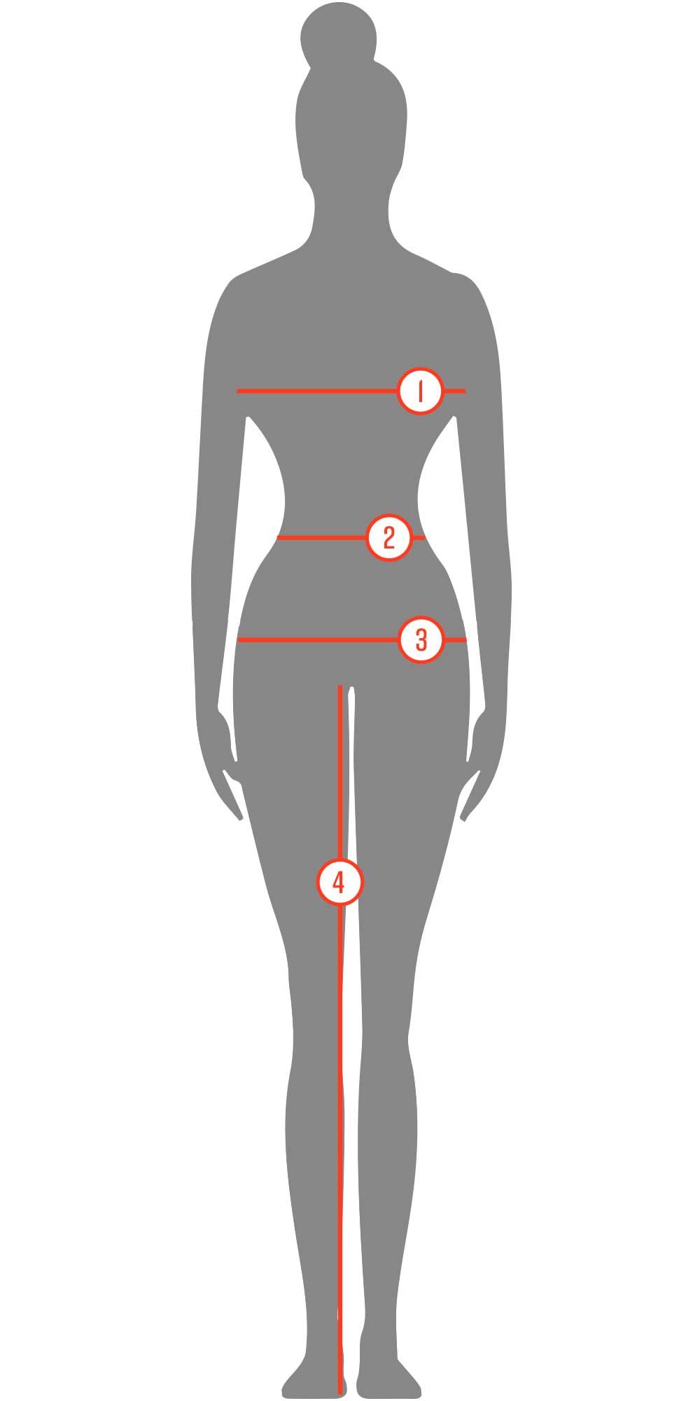 Specialized Women's International Size Guide