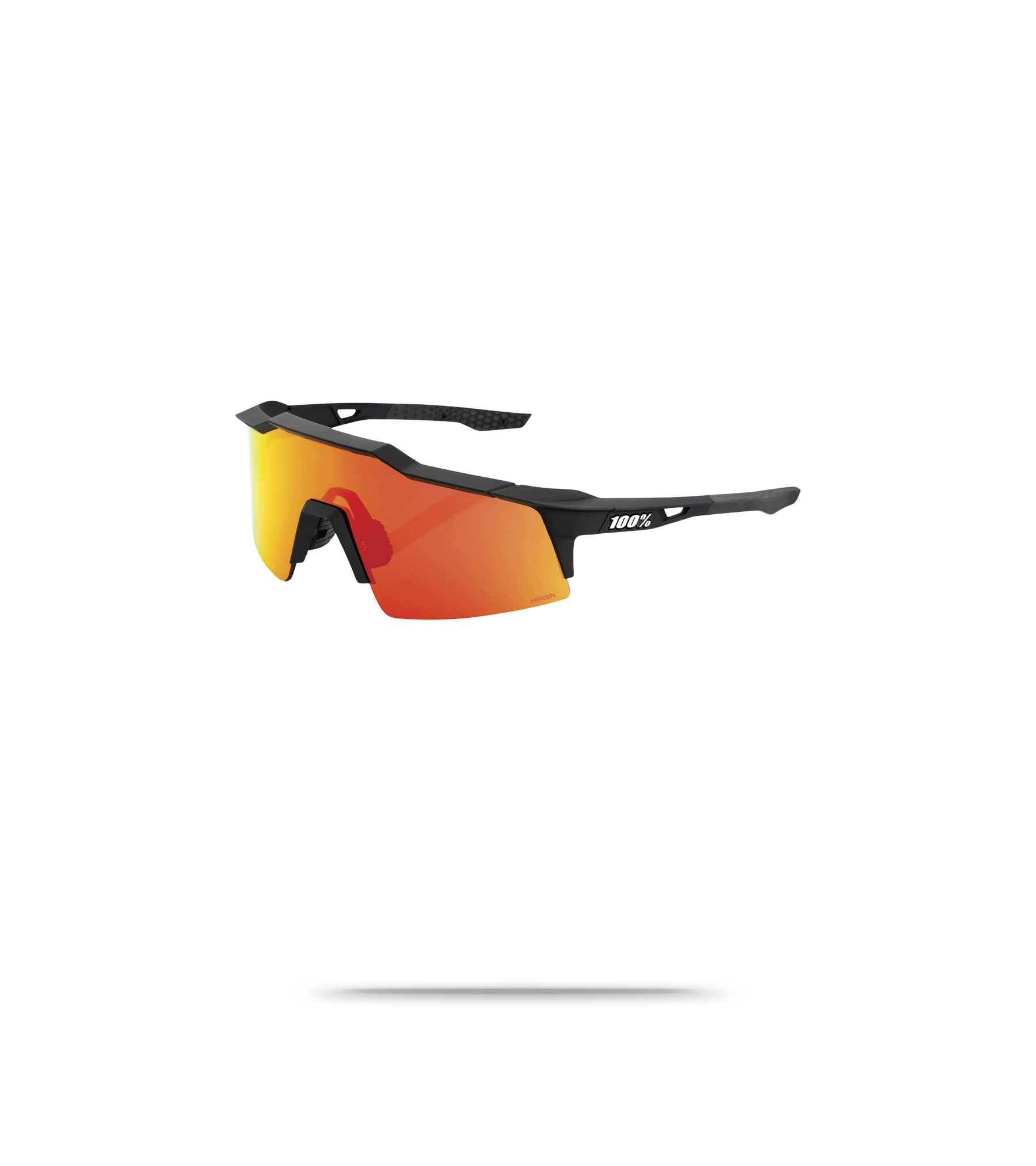 Soft Tact Black - HiPER Red Multilayer Mirror Lens
