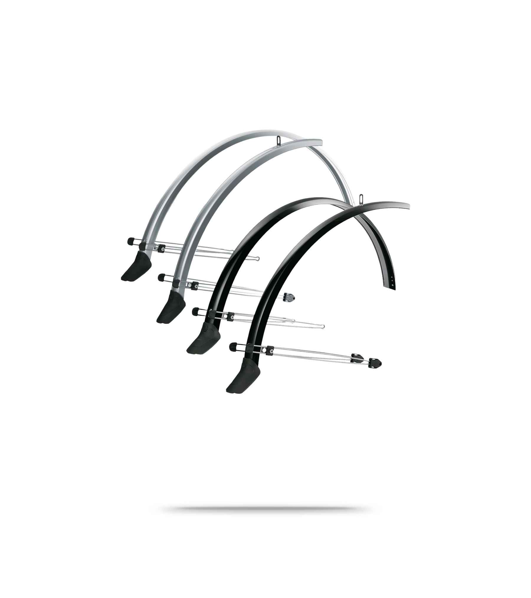 Commuter Mudguard Set With Spoiler