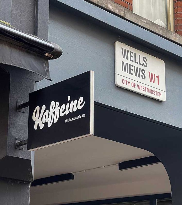 Kaffeine Eastcastle St, London