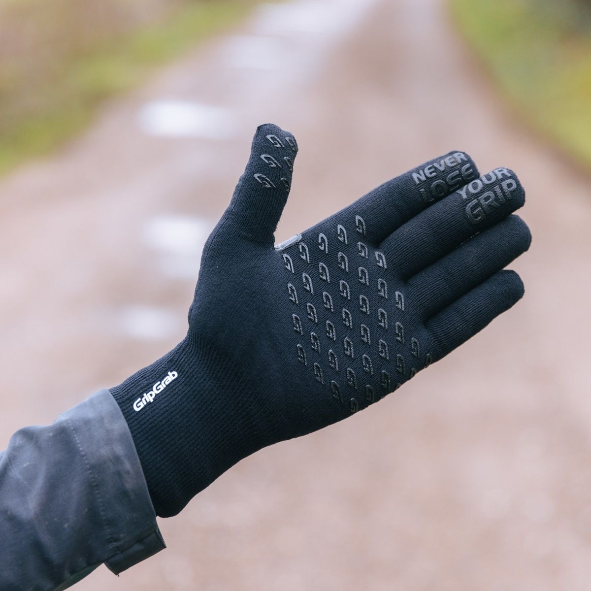 Waterproof Knitted Winter Cycling Gloves