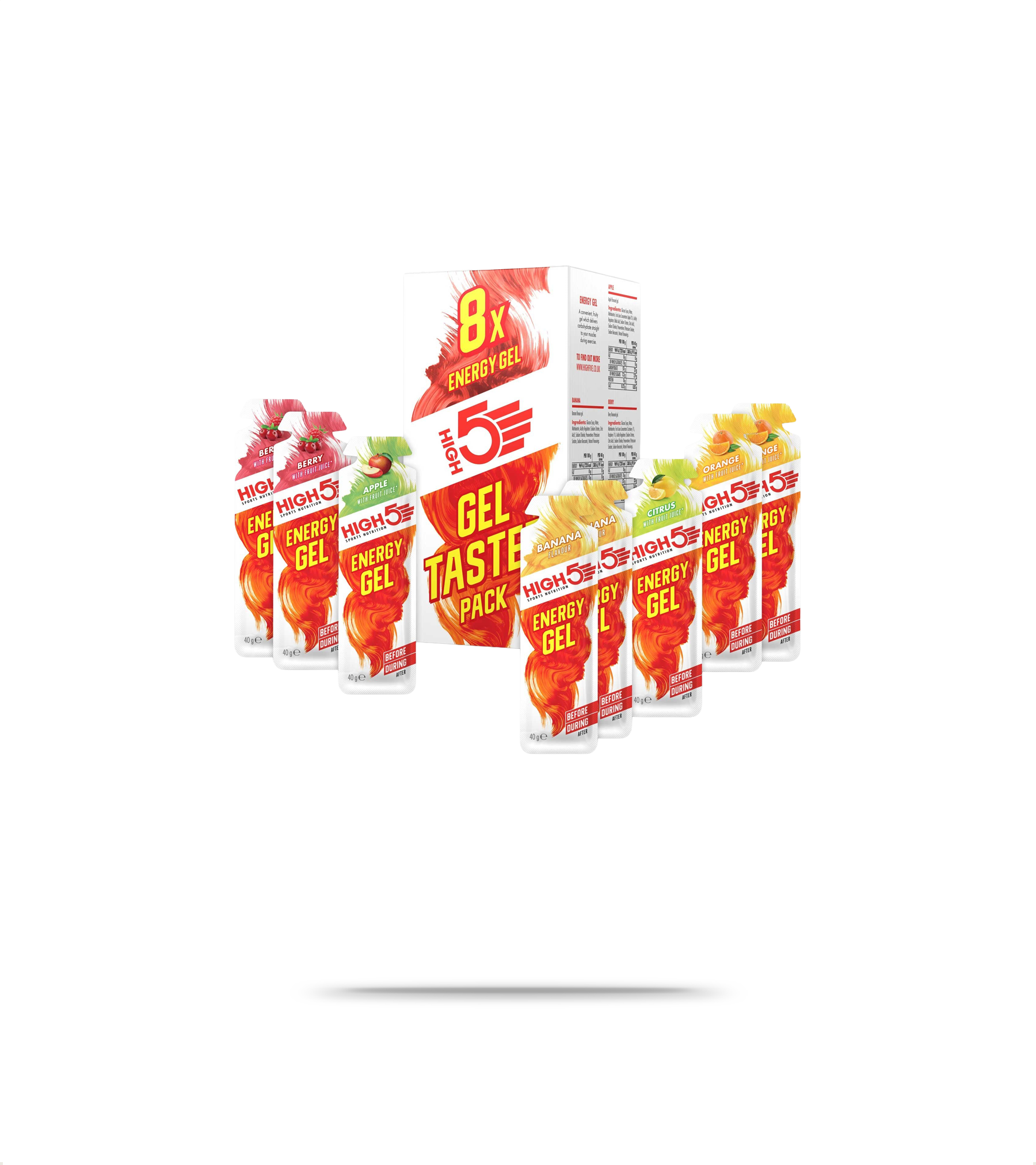 Gel Taster Pack (8 x 40g)