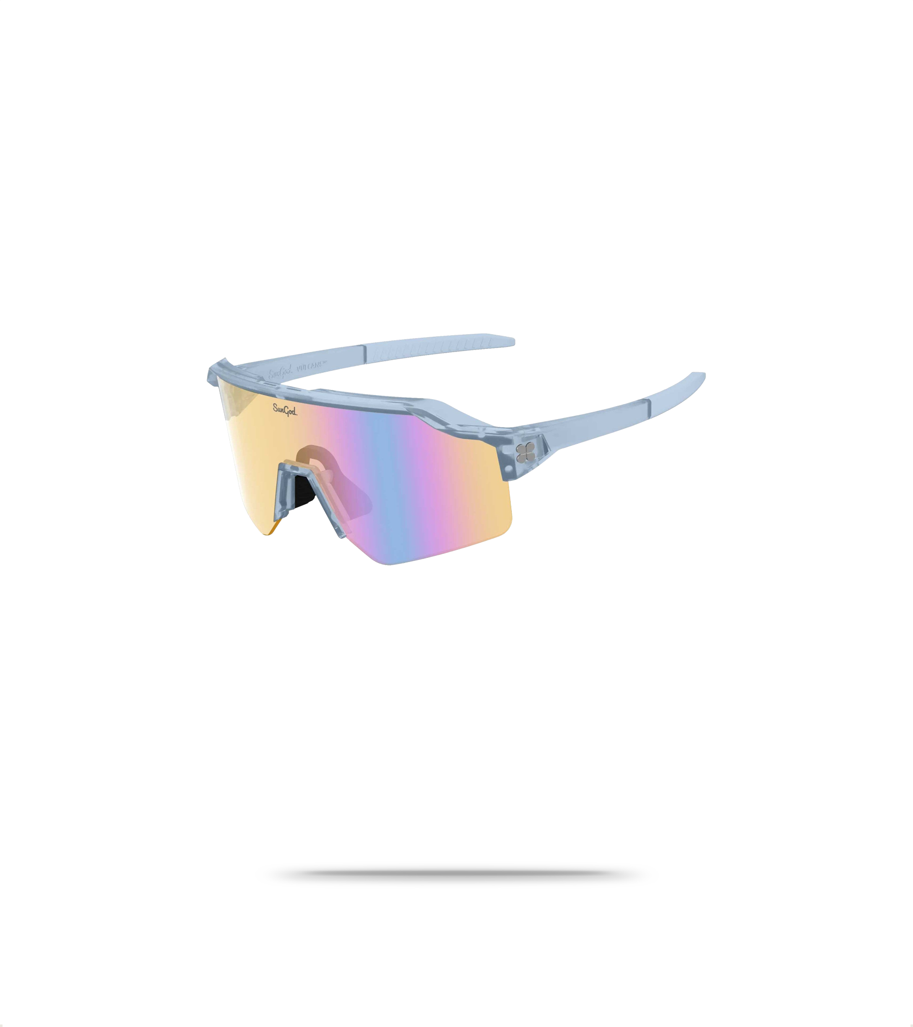 Vulcans Half Frame Photochromic Sport Sunglasses