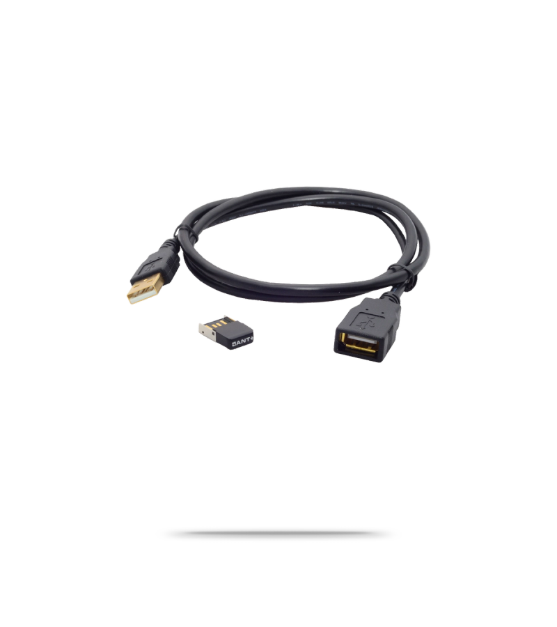 ANT+ USB Dongle with Extension Cord