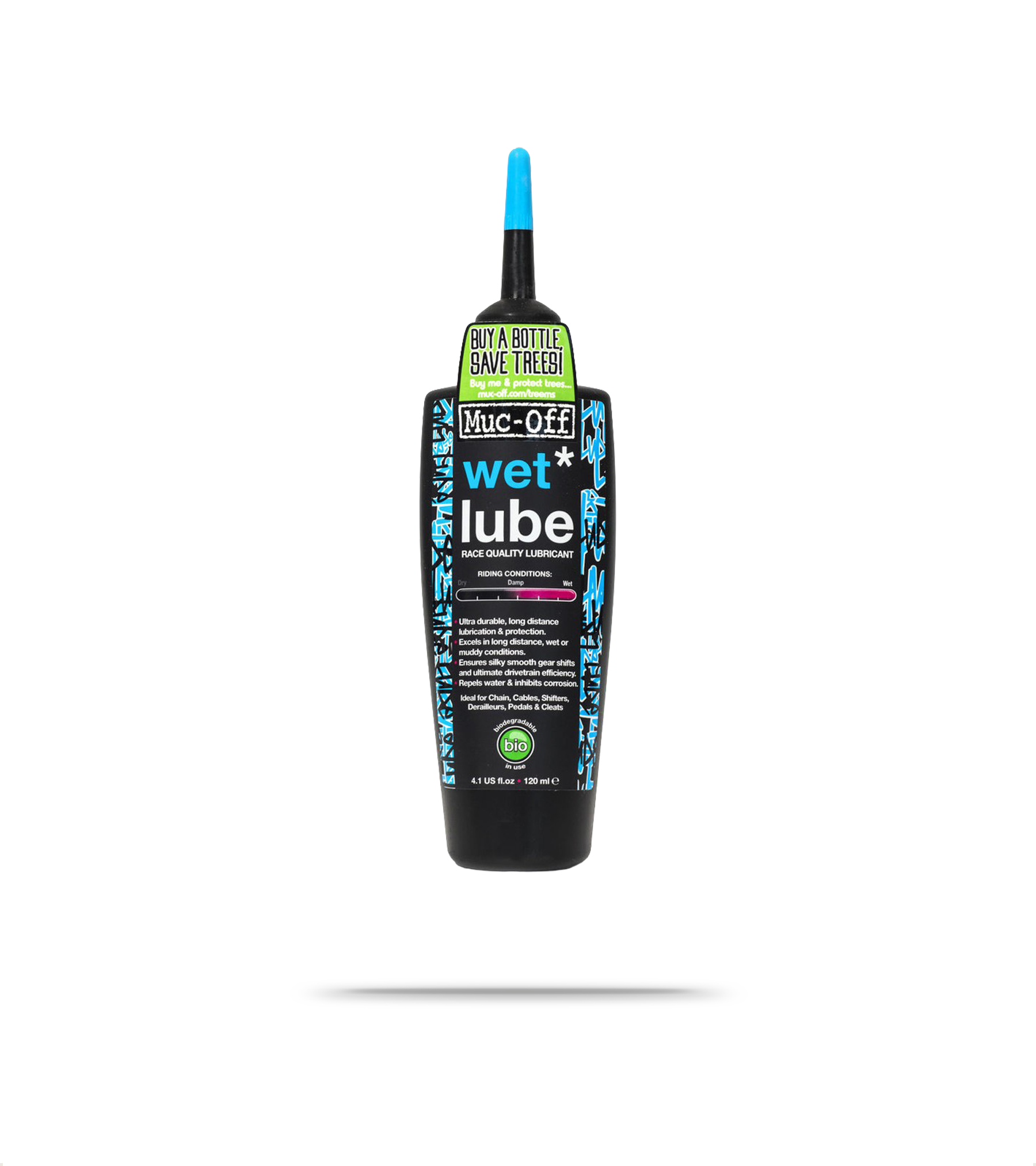 Wet Weather Lube for Bike Chains and Components 120ml