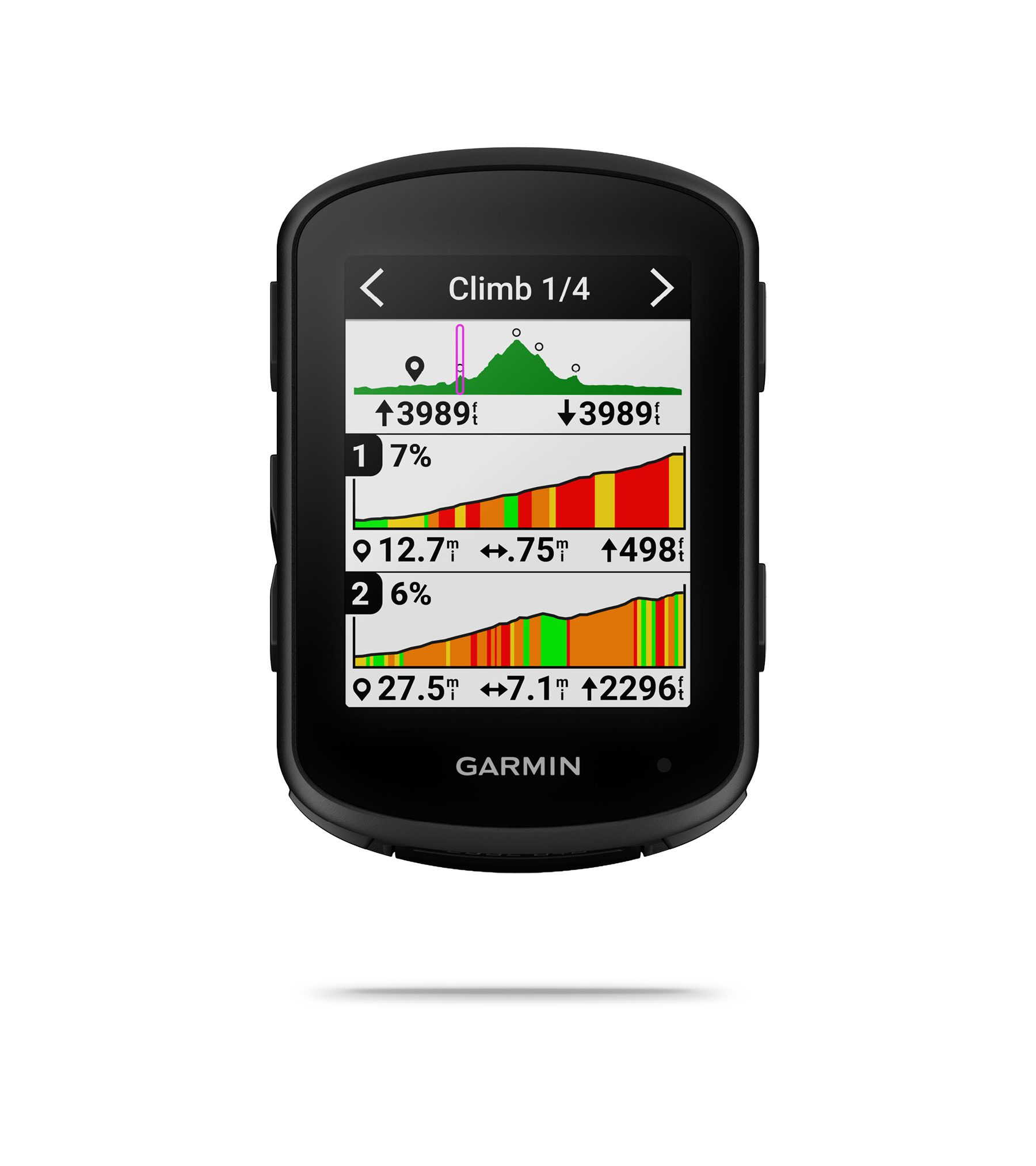 Edge 840 GPS Cycling Computer With Handlebar Mount