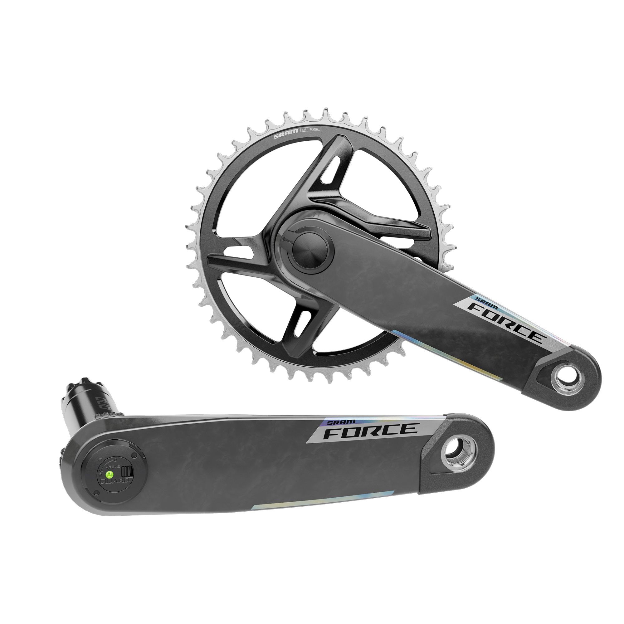 Force 1x XPLR Dub Wide E1 Powermeter Chainset