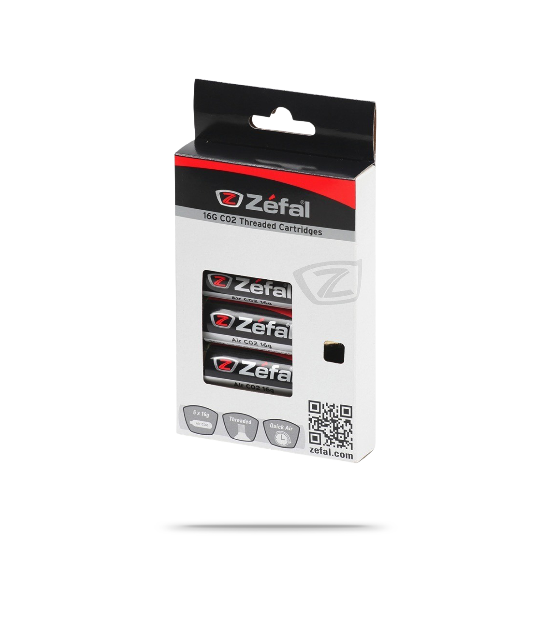 Co2 Threaded Cartridges 6 Pack - 16g