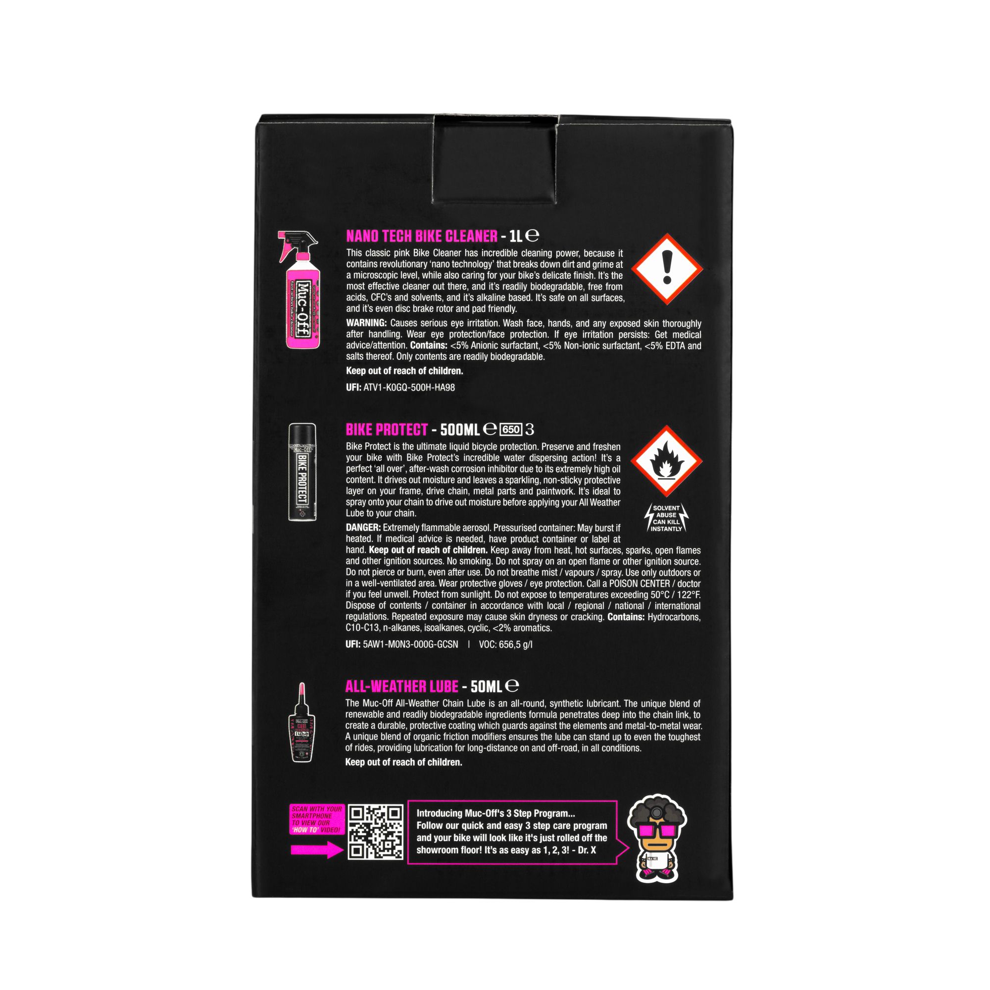 Clean Protect and All Weather Lube Kit