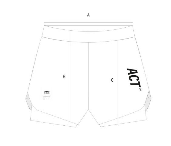 Act Running Men's 2in1 Shorts