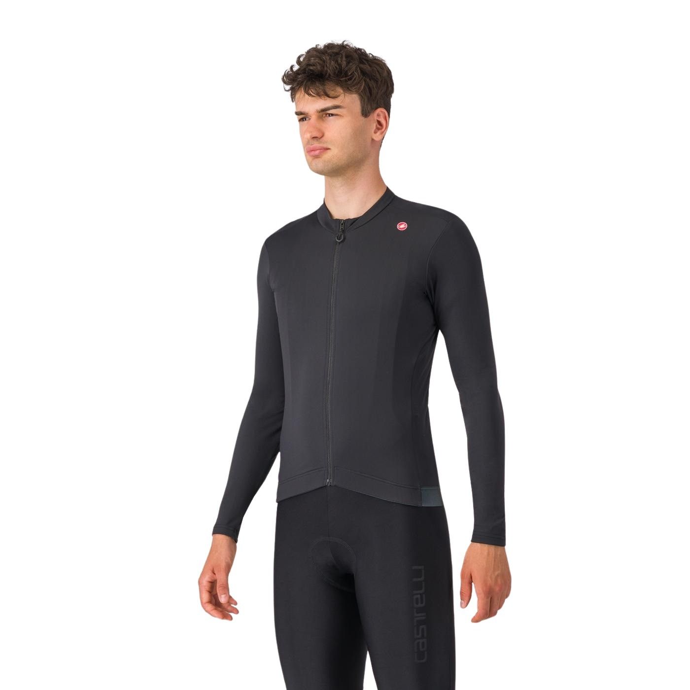 Espresso Thermal Long Sleeve Cycling Jersey