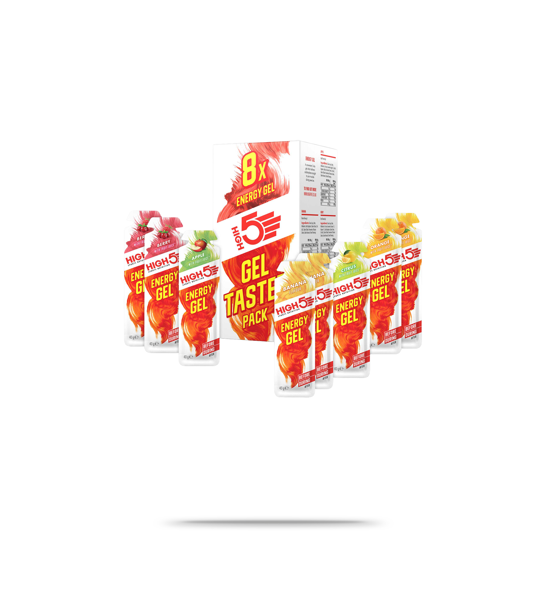 Gel Taster Pack (8 x 40g)