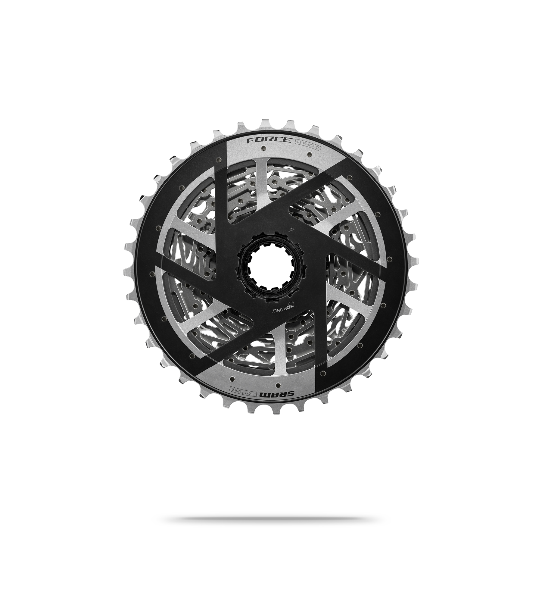 SRAM Force XG-1270 E1 12 Speed Bike Cassette | Sigma Sports