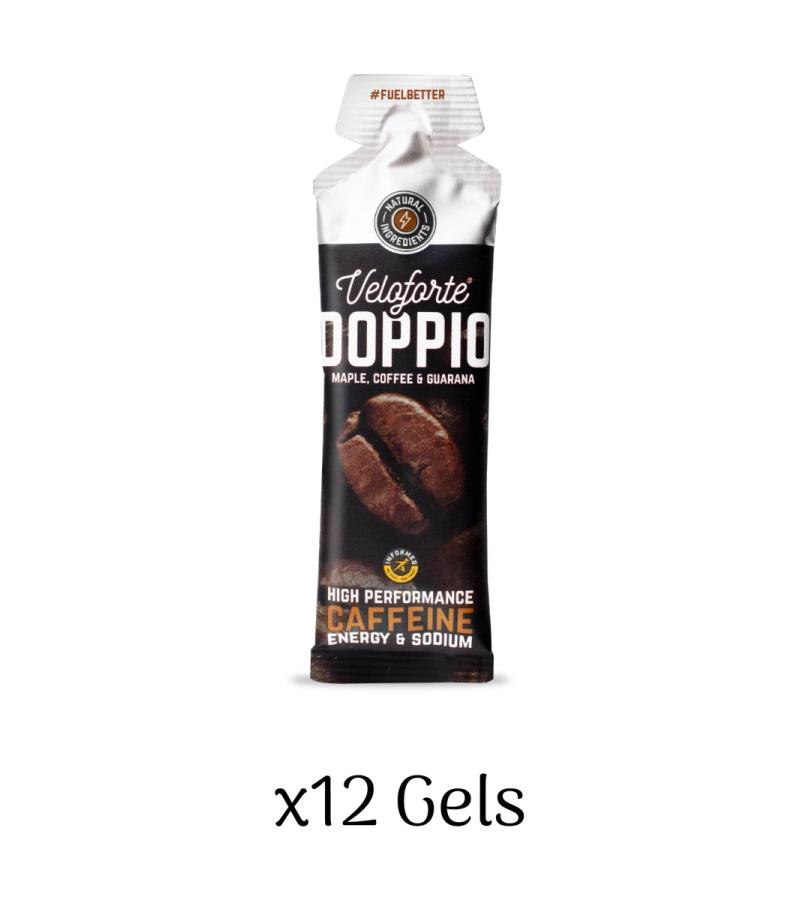 Doppio Nectar Caffeine Gel Box of 12 x 33g Gels