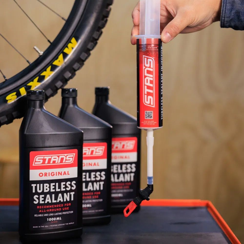 Bicycle Tyre Sealant Injector