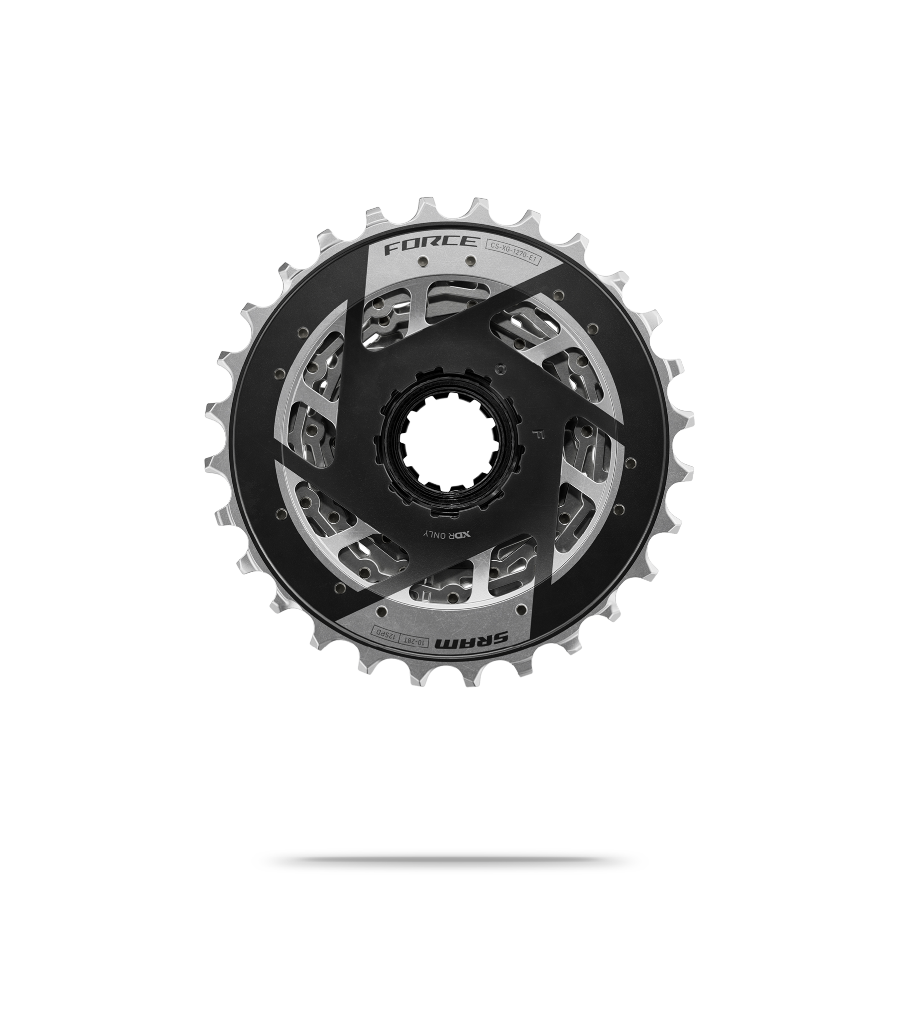 SRAM Force XG-1270 E1 12 Speed Bike Cassette | Sigma Sports