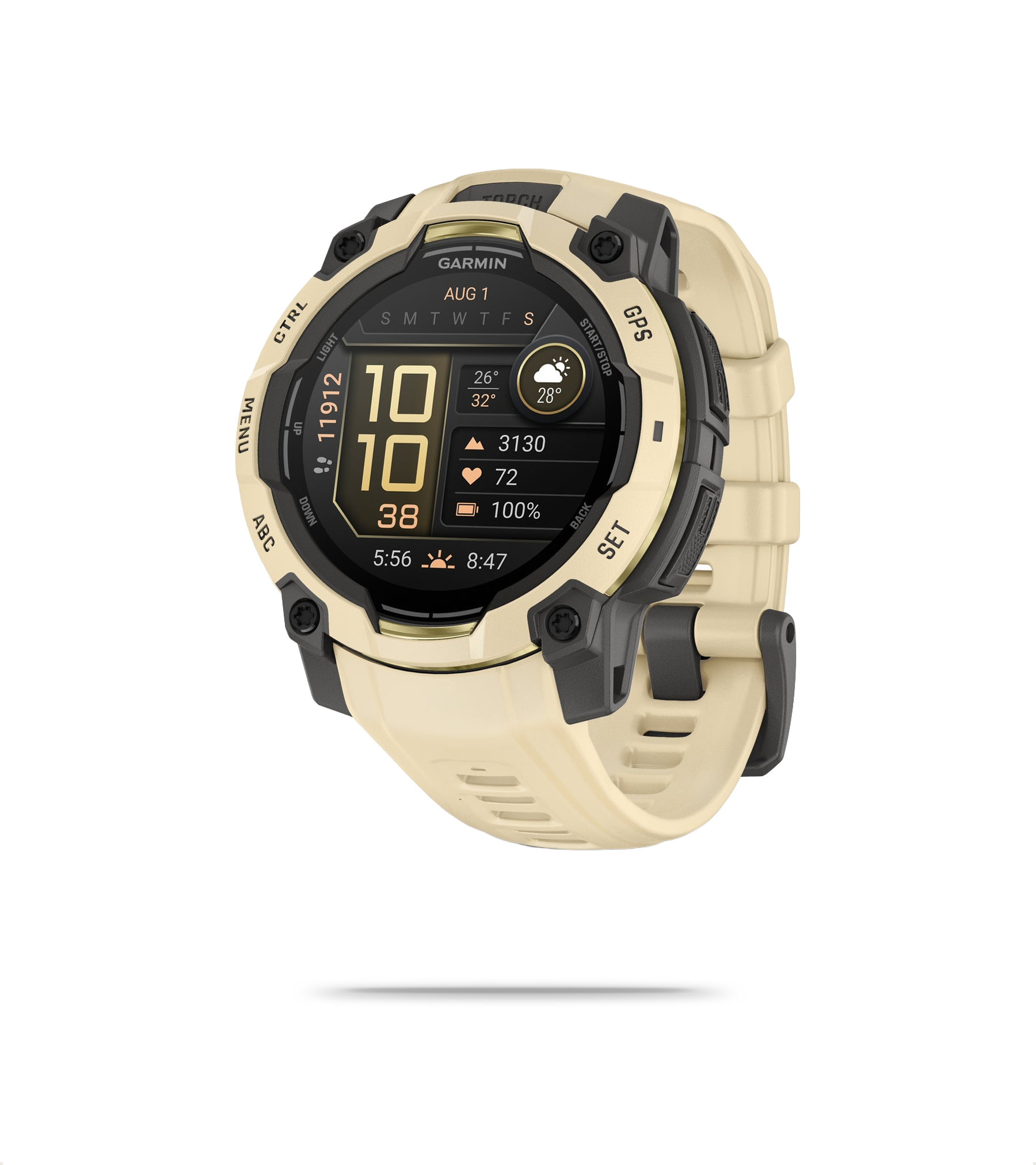 Instinct 3 AMOLED GPS Sports Watch - Limited Edition Alpine Rush