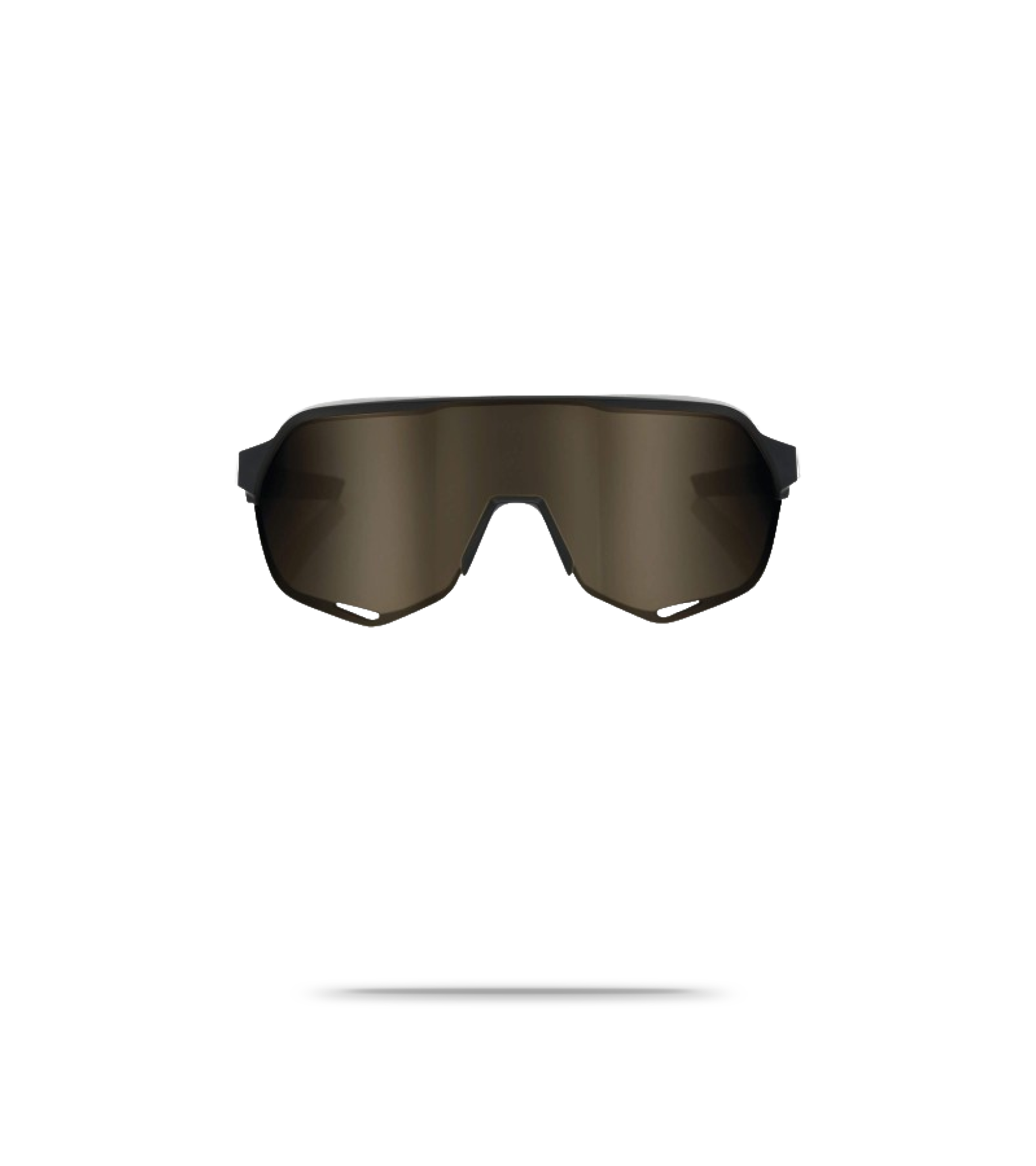 Matte Black - Soft Gold