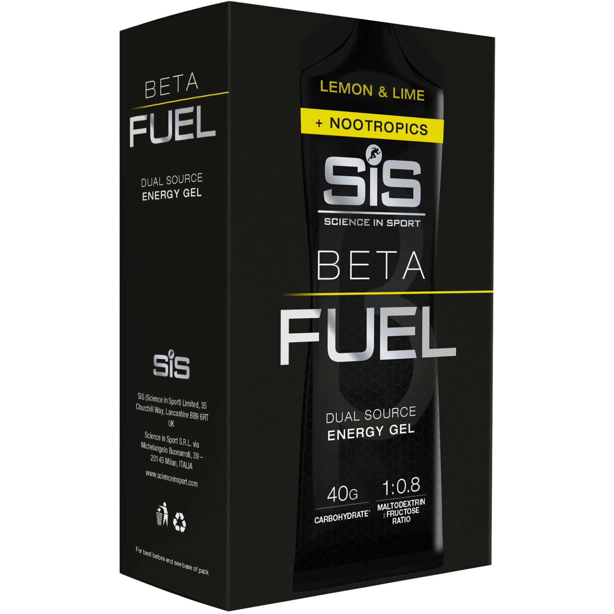 Beta Fuel Energy Caffeine Gel + Nootropics