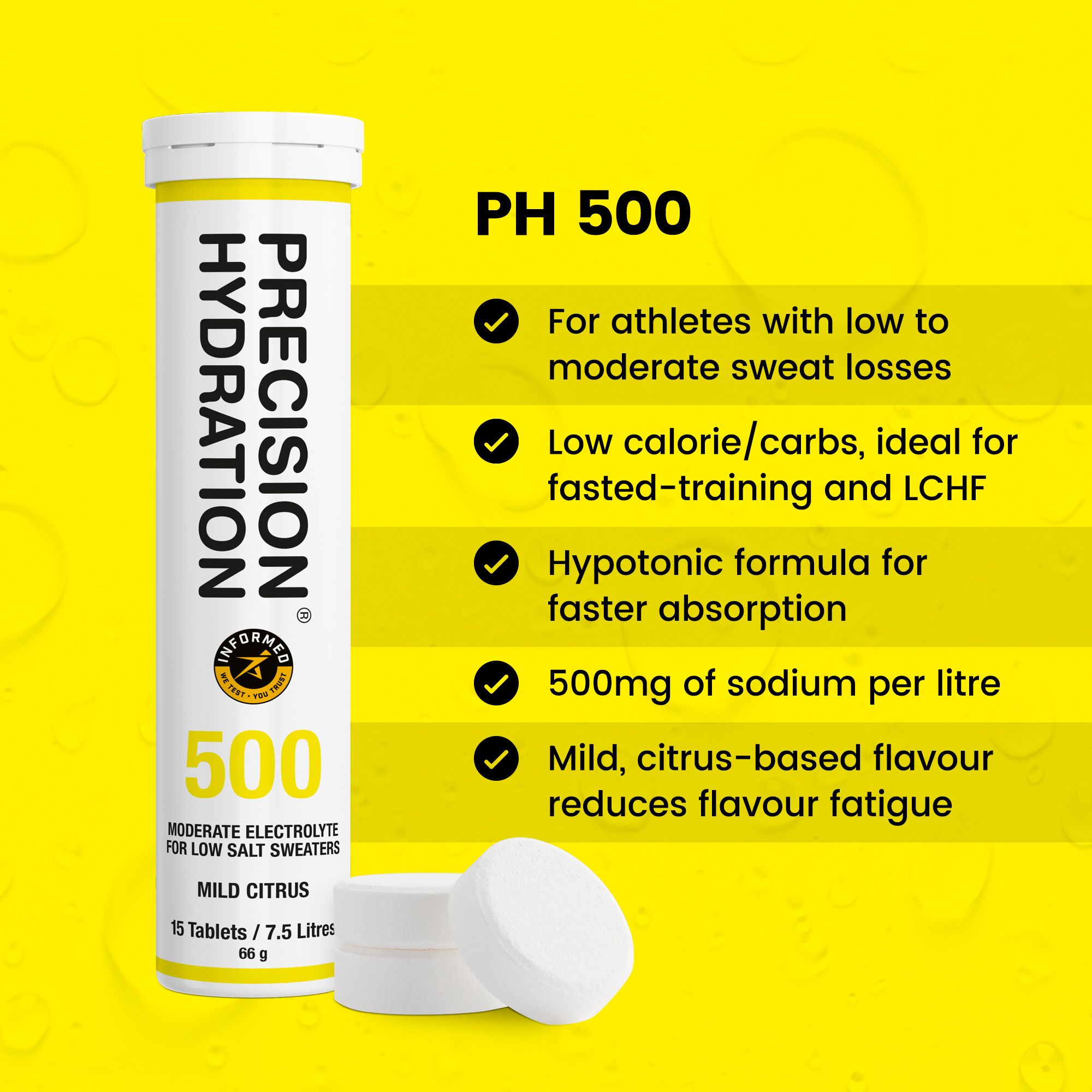 PH 500 Hydration Tablets