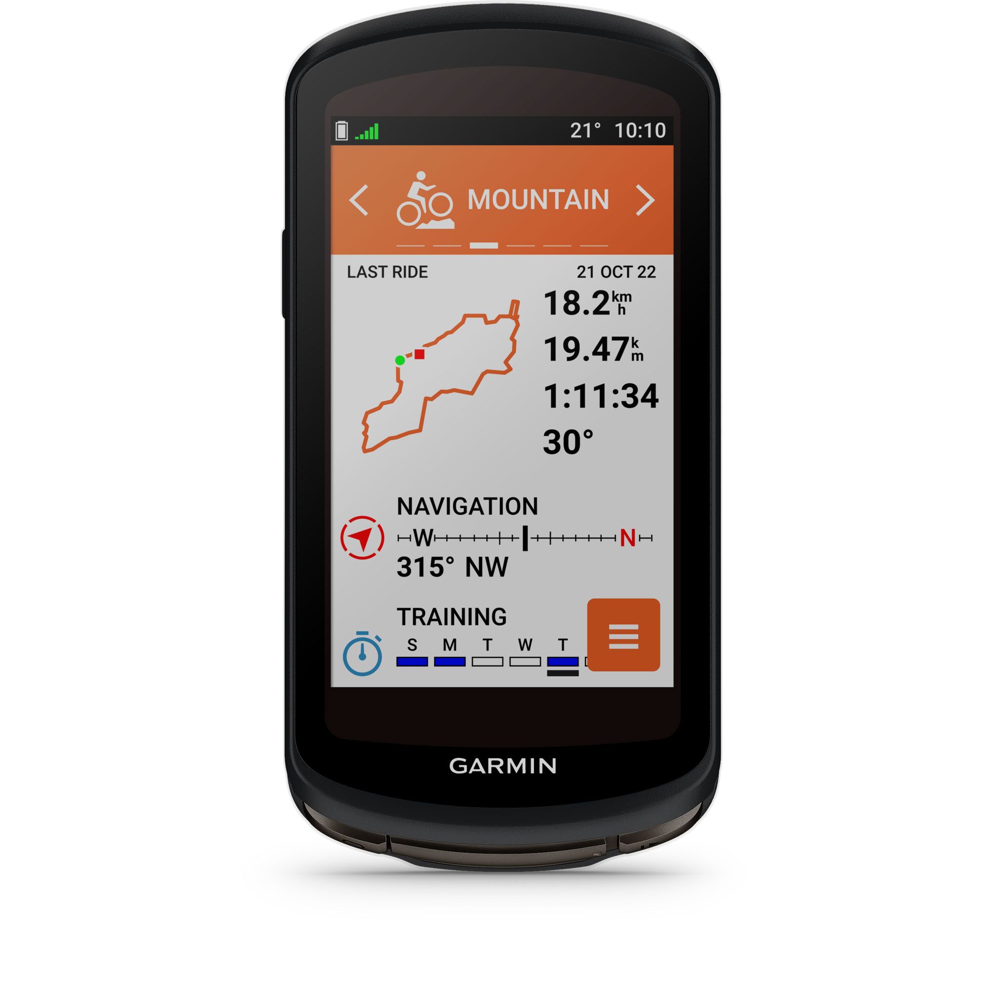 Edge 1040 Solar GPS Cycling Computer With Handlebar Mount