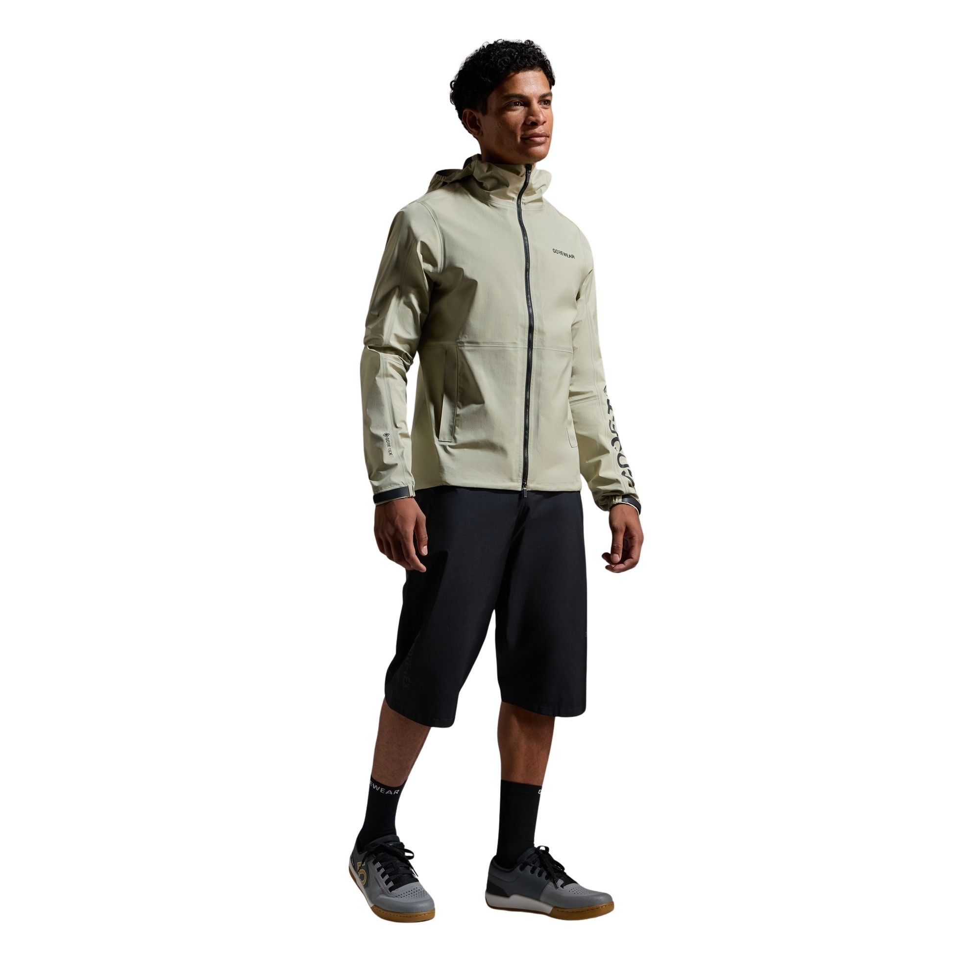 Lupra Gore-Tex Hooded Logo Jacket