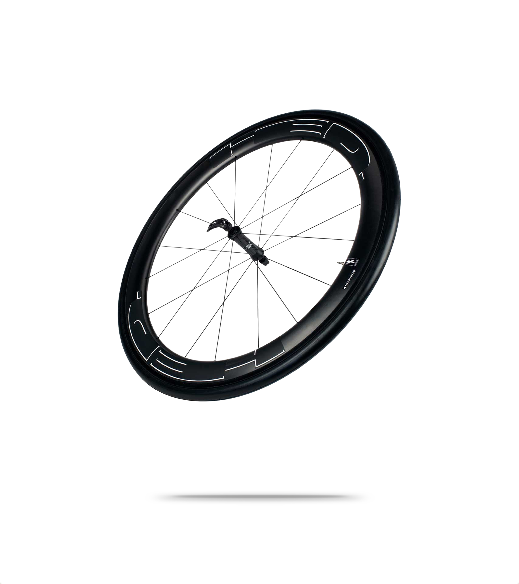 Jet 6 Black Stallion Clincher Front Wheel