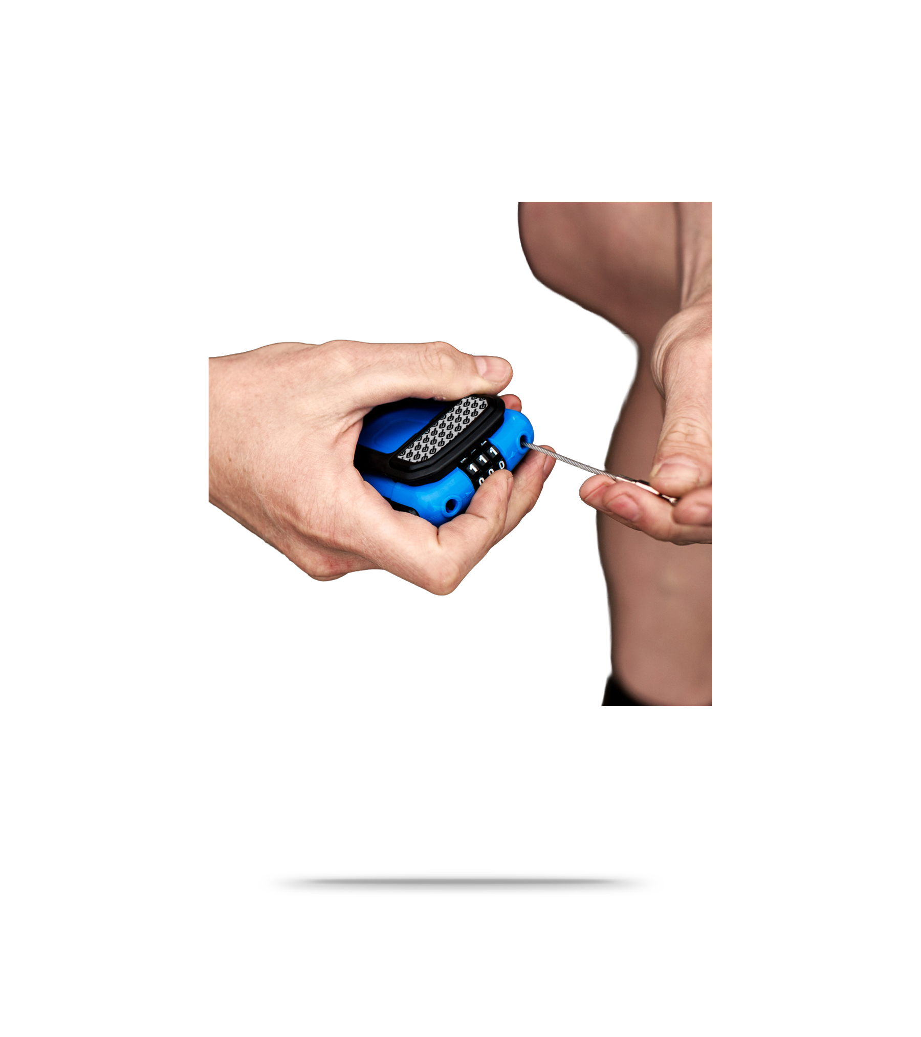 FX Wearable Retractable Combination Lock