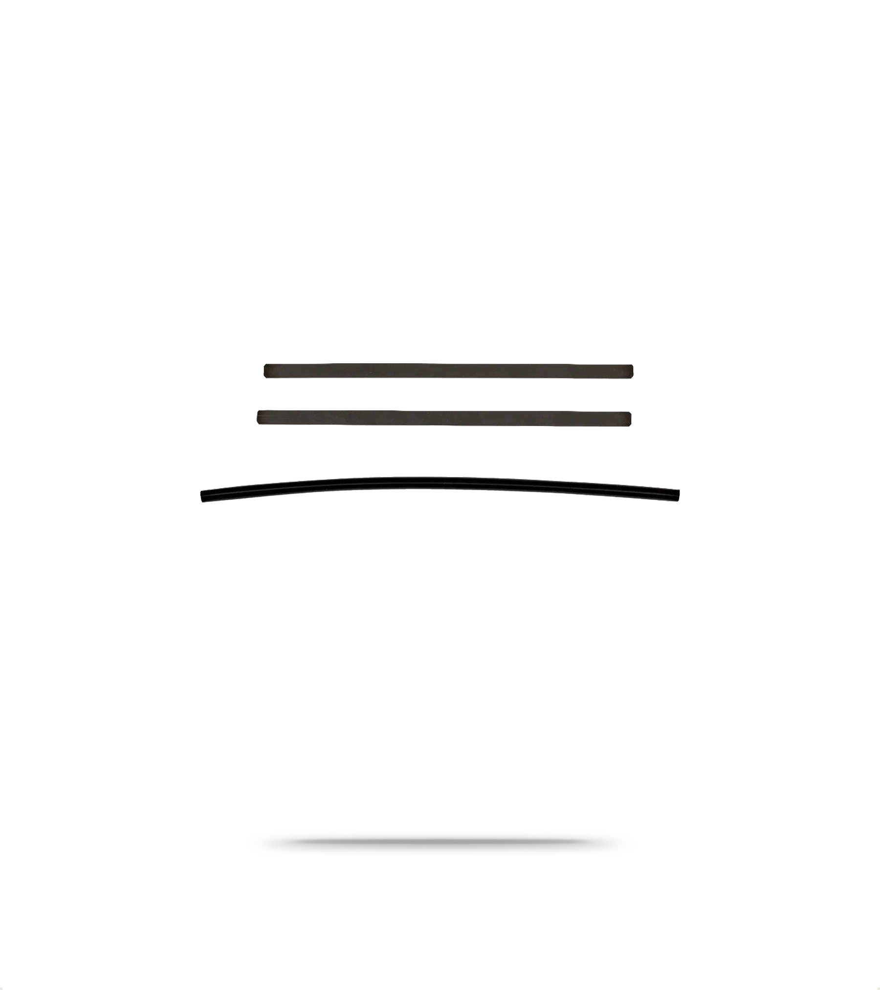 Metal straps for QLS mounting set