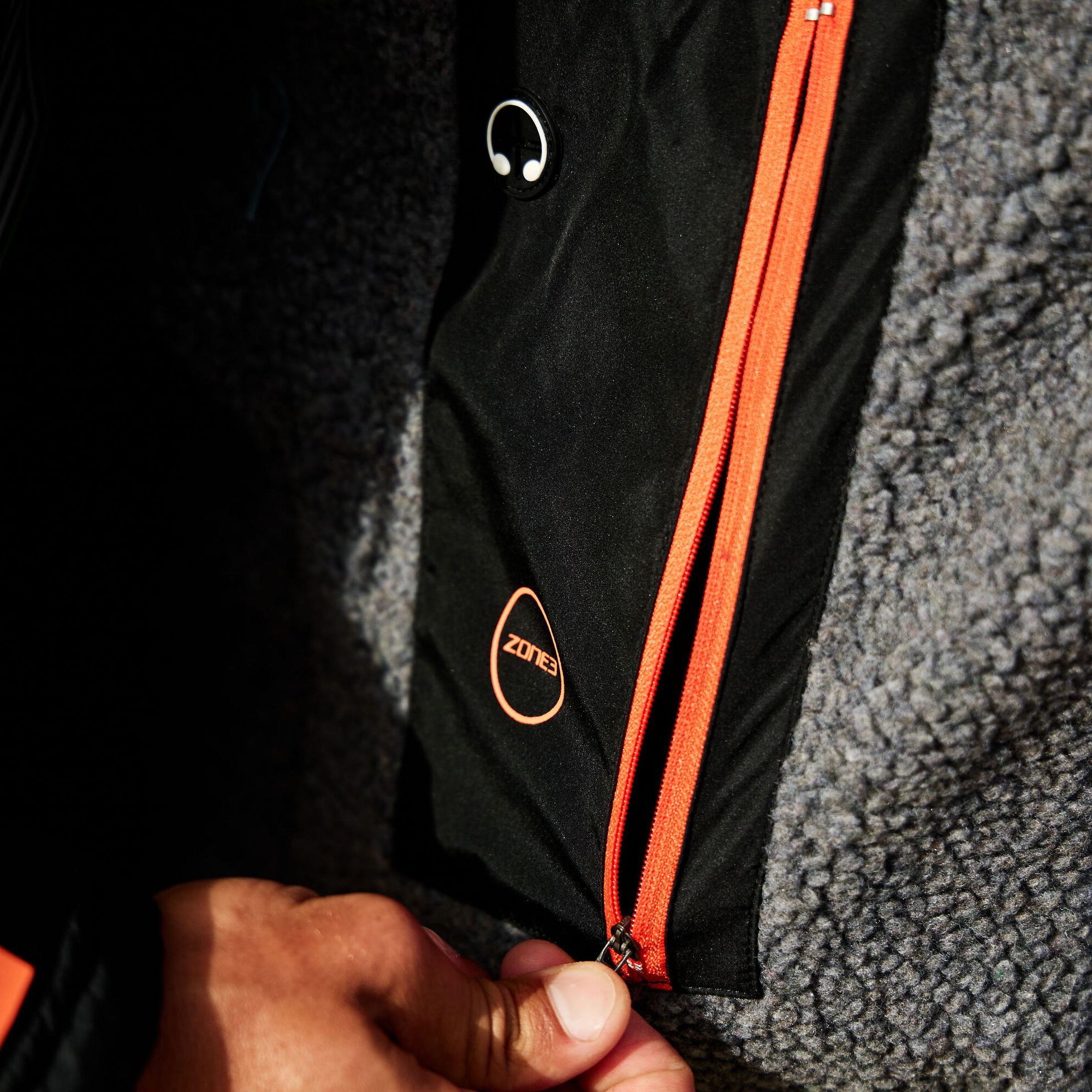 Recycled Parka Changing Robe