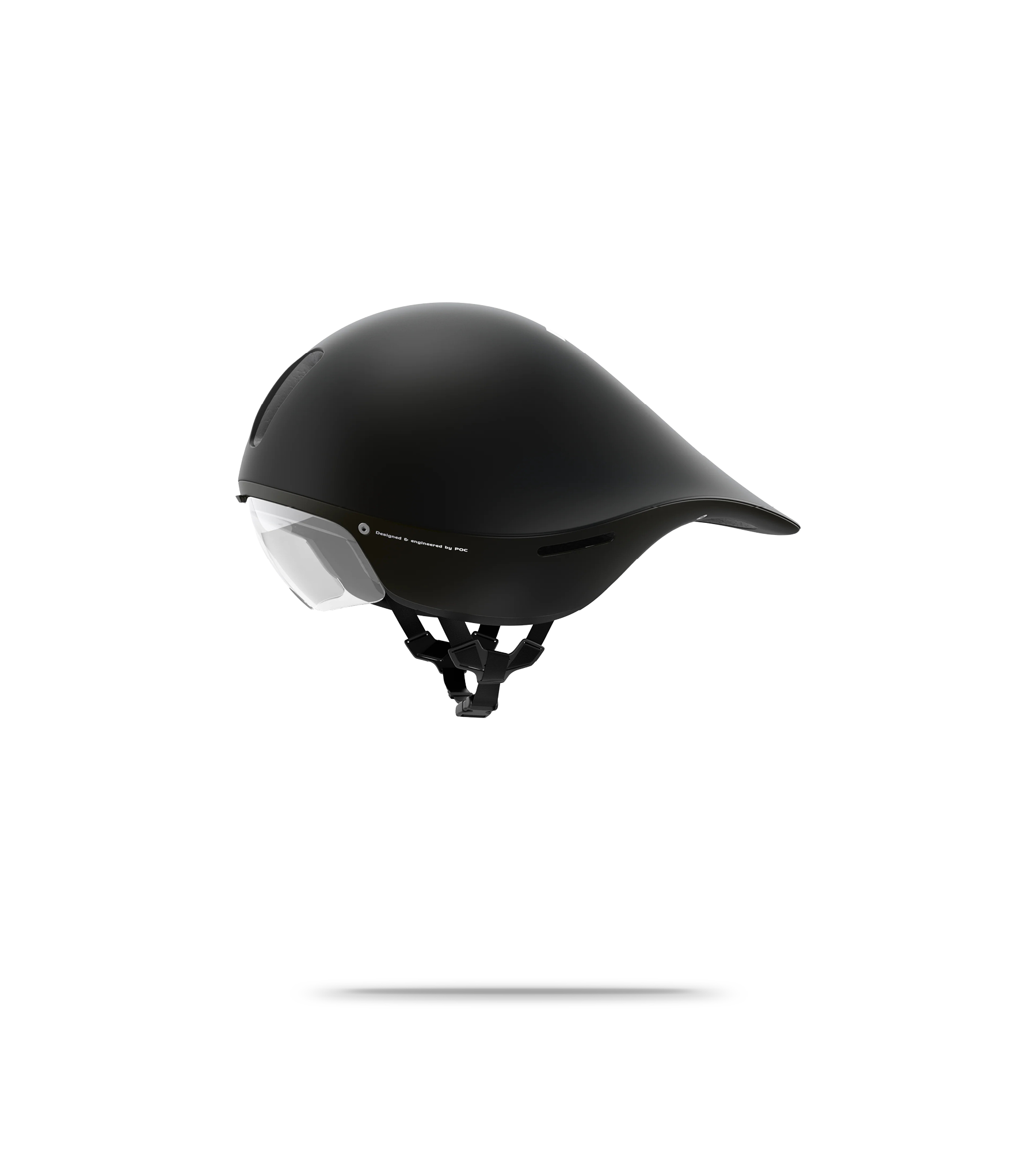 Tempor TT Cycling Helmet With Integrated Lenses