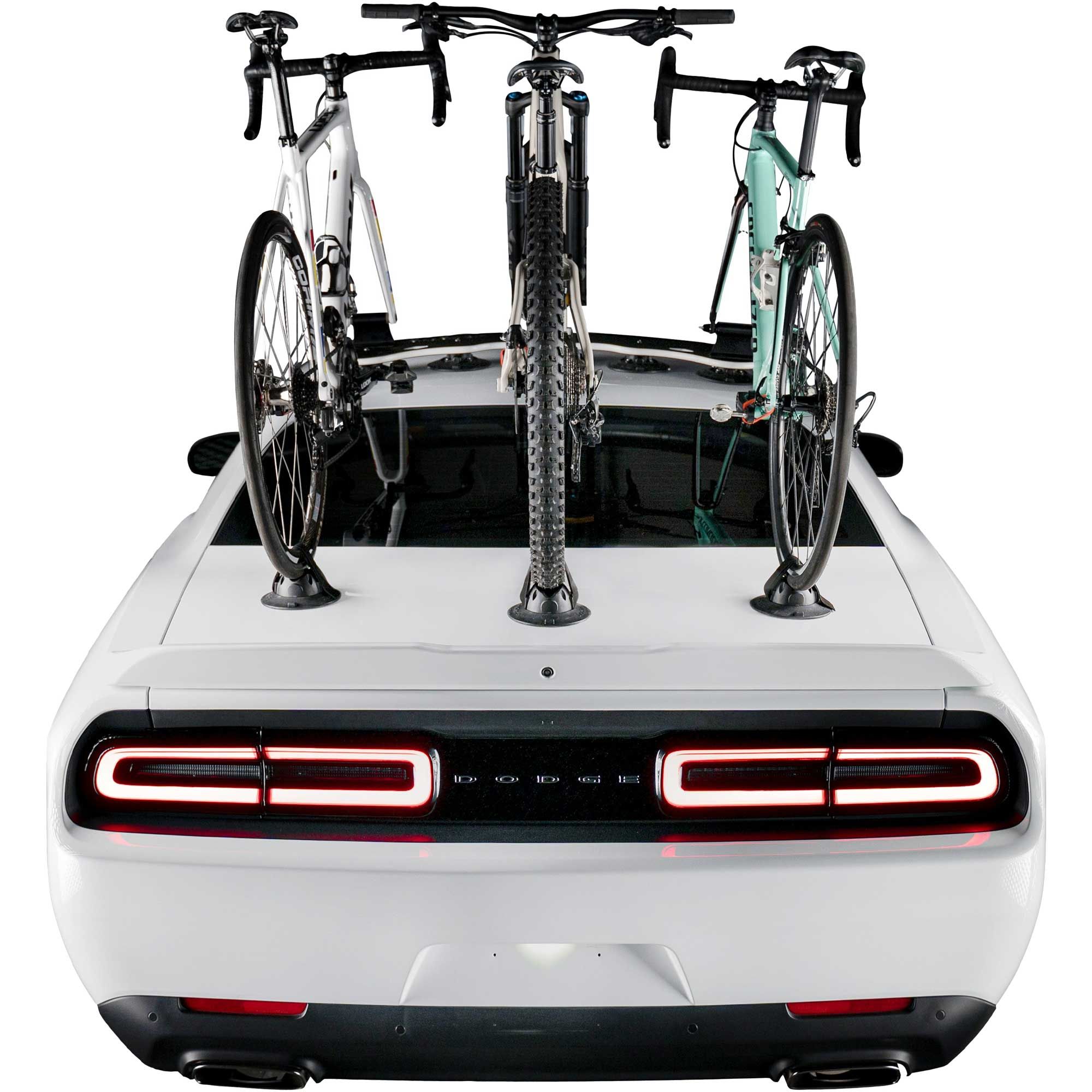 Bomber 3-Bike Fork-Mount Rack with 3 Rear Wheel Straps