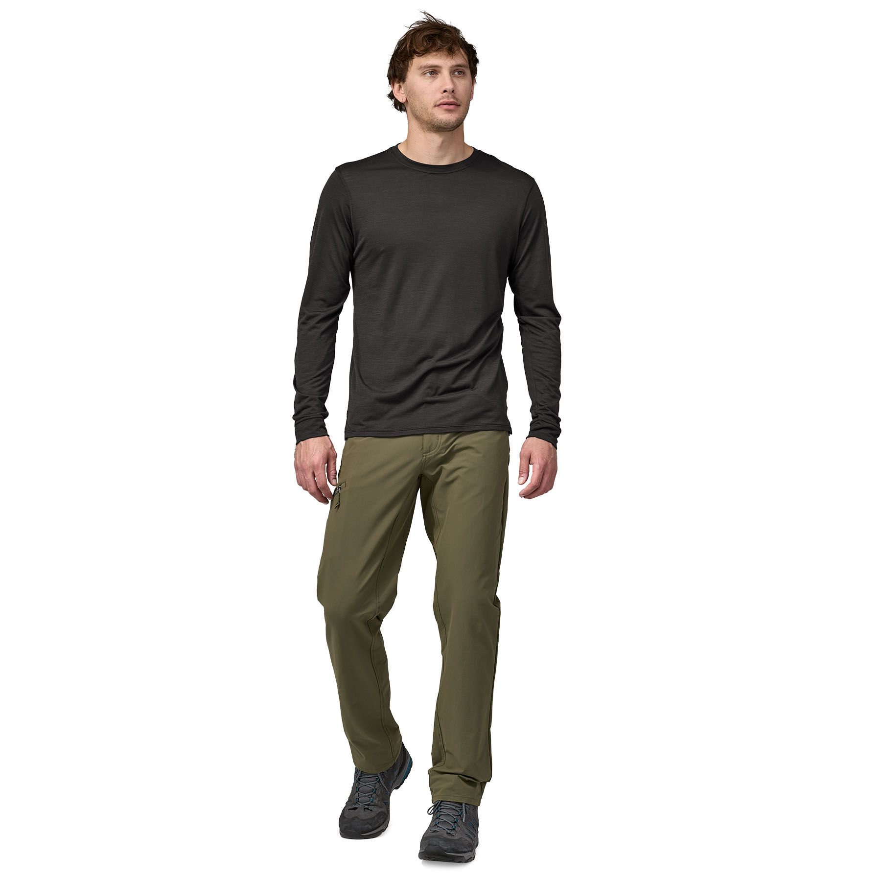 Capilene Cool Merino Blend Long-Sleeved Shirt