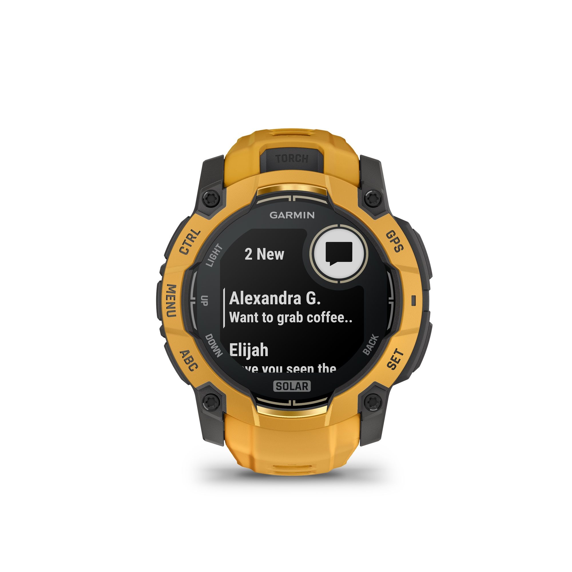 Instinct 3 Solar GPS Watch - Limited Edition Alpine Rush