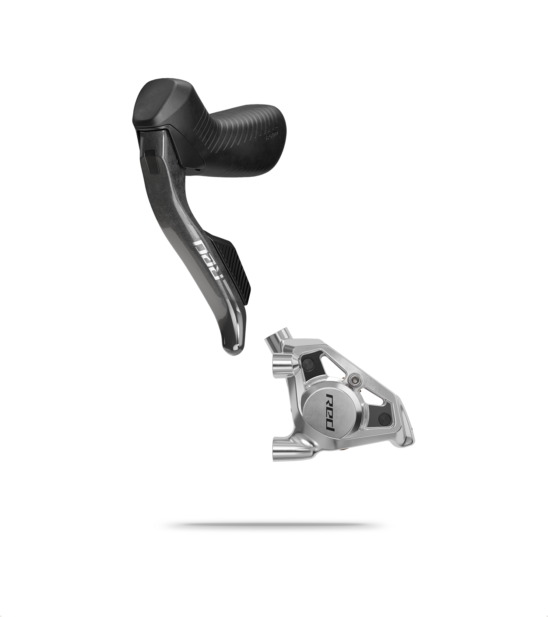 Red eTap AXS E1 Bike Lever and Caliper Brake Set