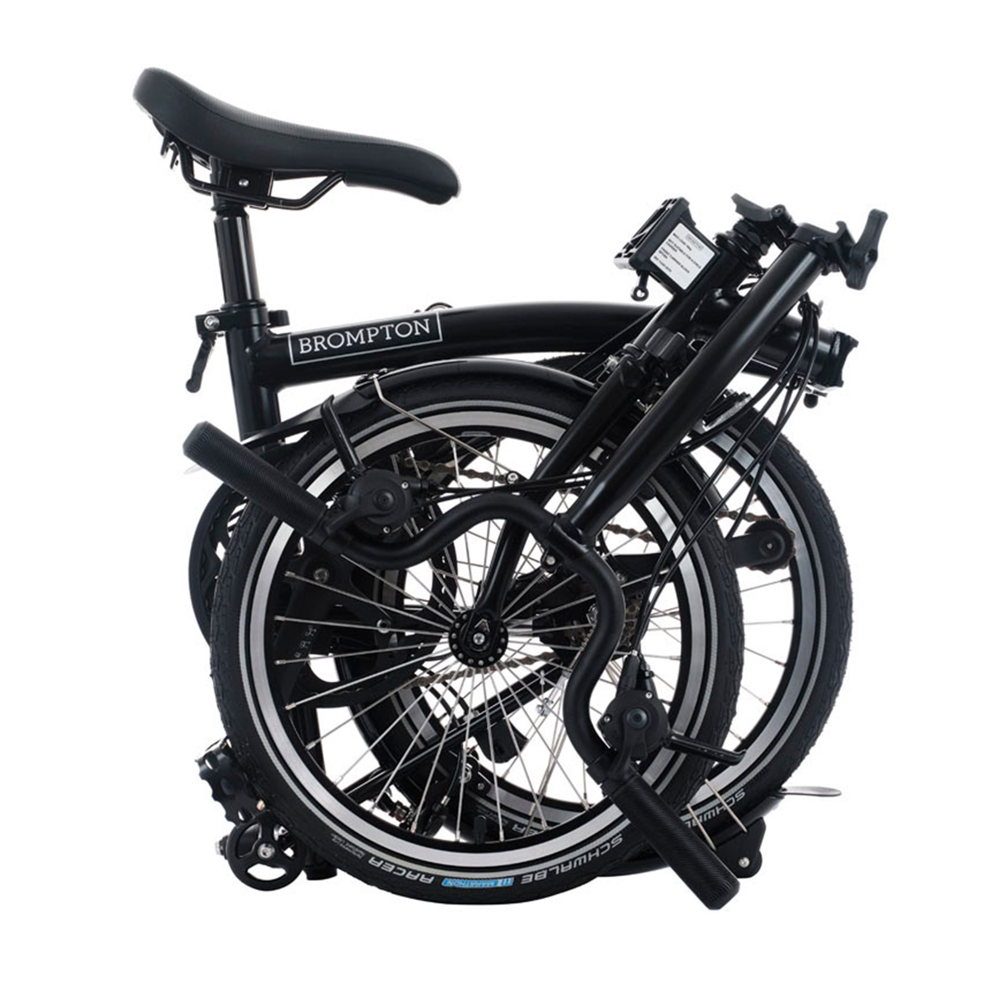 C Line 12 Speed Mid Bar Folding Bike