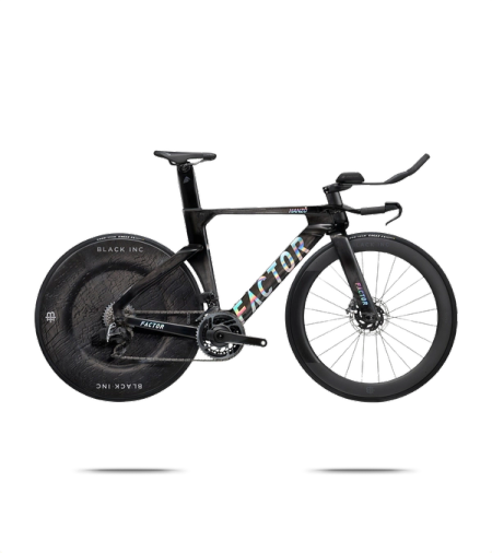 HANZO Red AXS Black Inc Zero/Three TT/Triathlon Bike