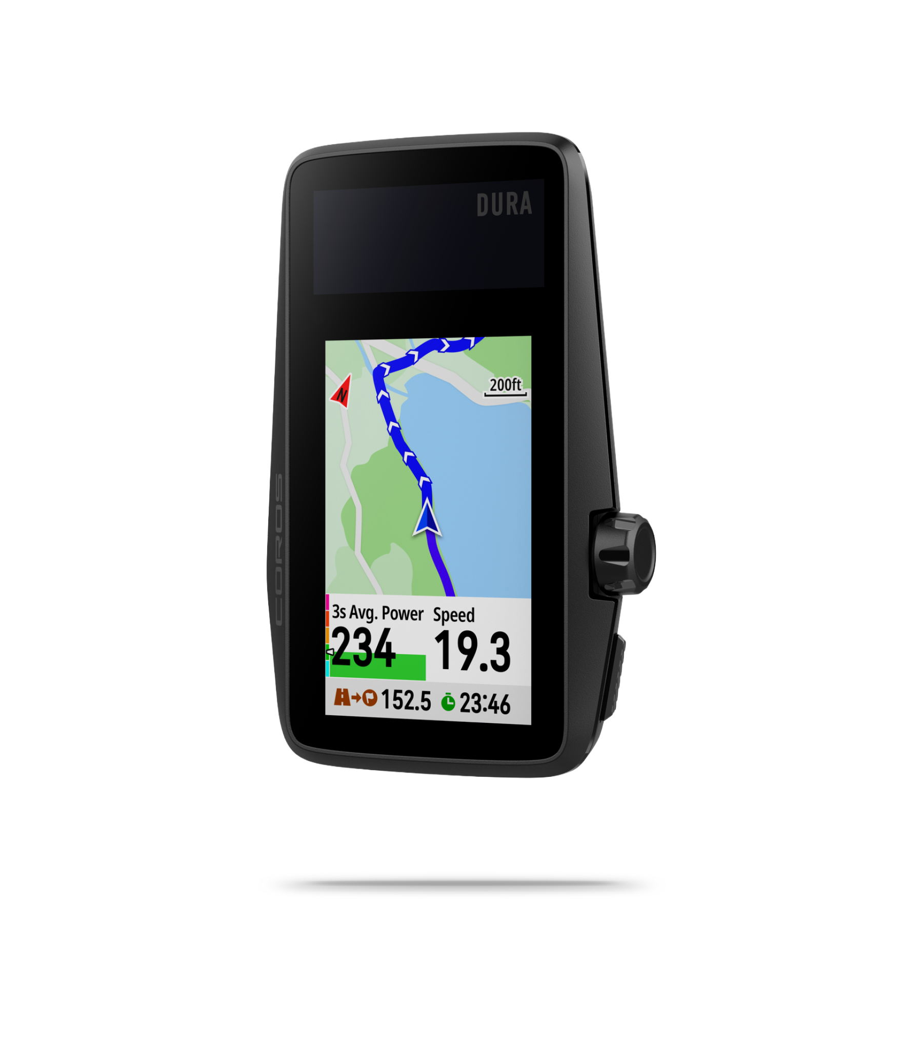 Dura Solar GPS Bike Computer With Handlebar Mount