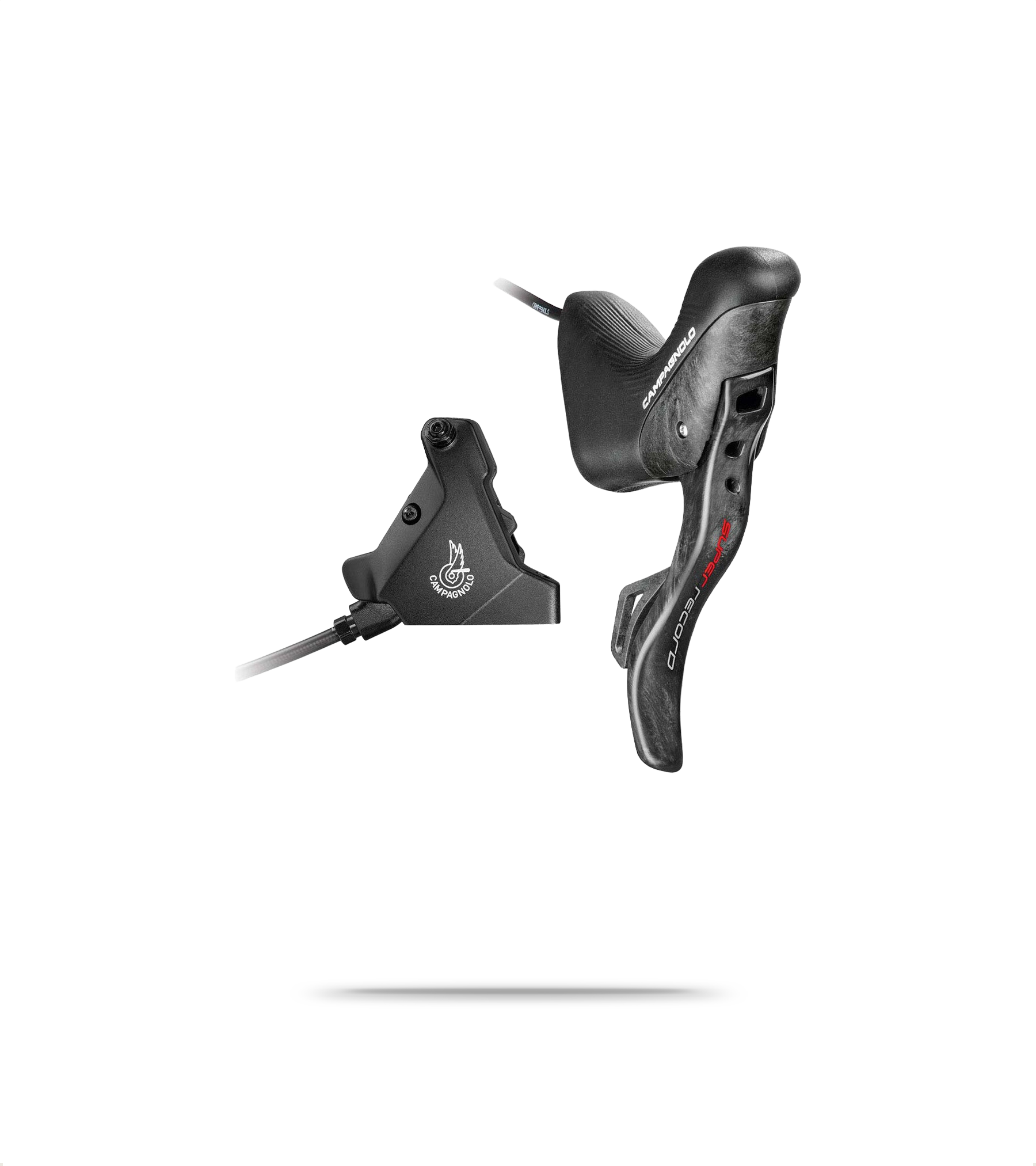 Super Record EPS 12 Speed R/H Ergo+140 Rear Caliper Disc Brake Set