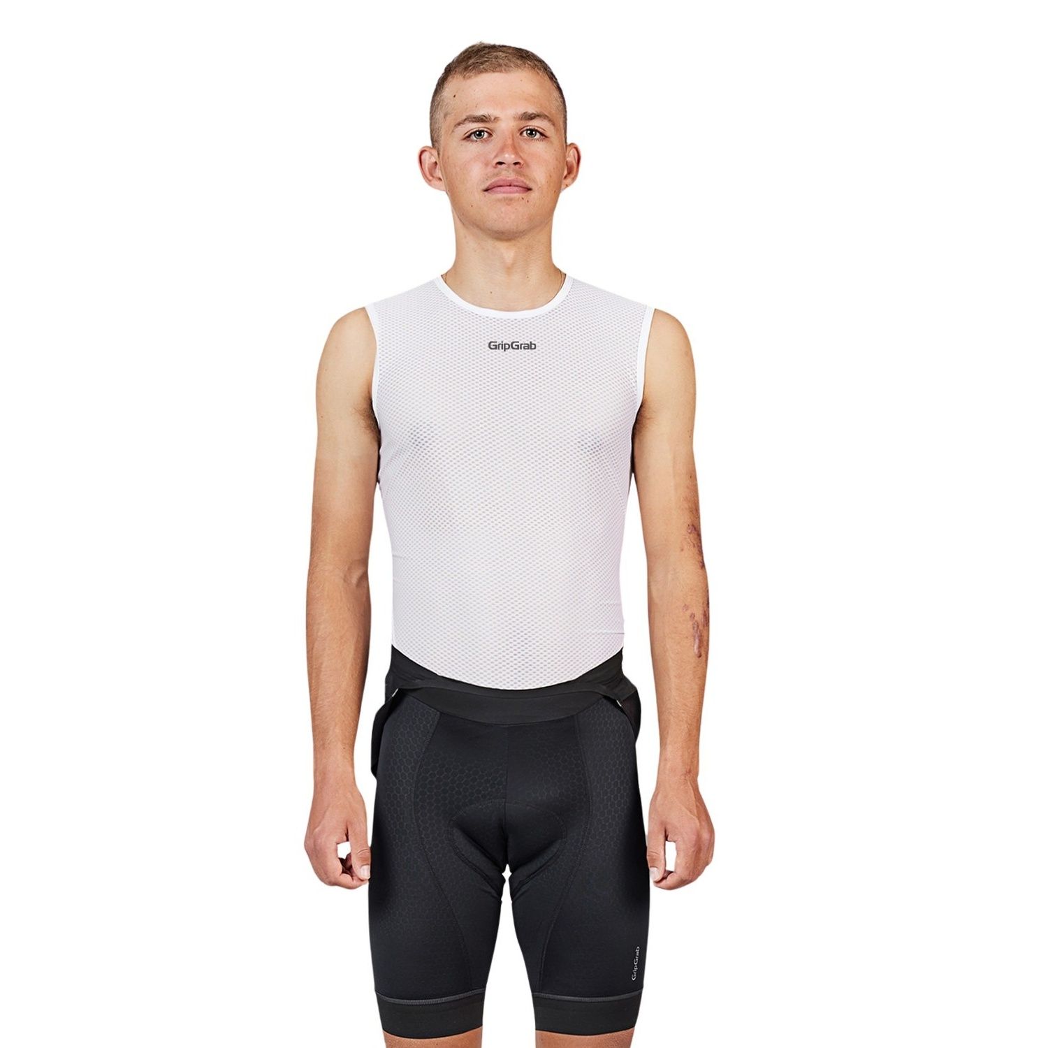Ultralight Mesh Sleeveless Cycling Base Layer