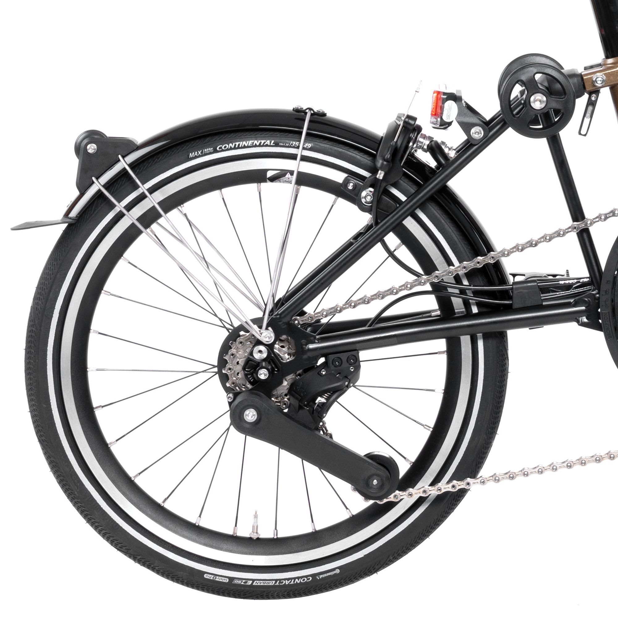 P Line 4 Speed Mid Bar Folding Bike 2025