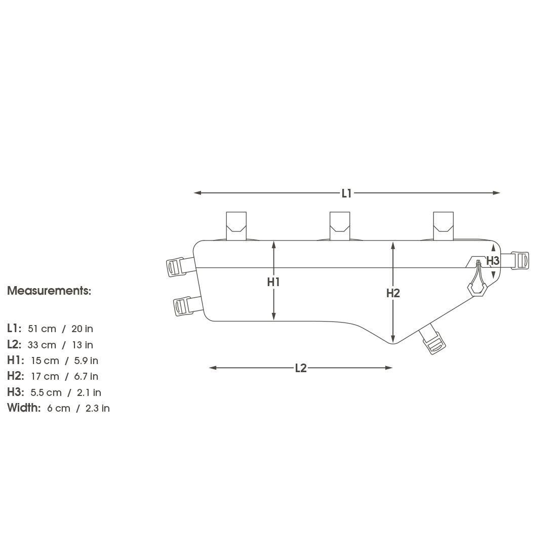 Expedition Frame Pack 5.3L