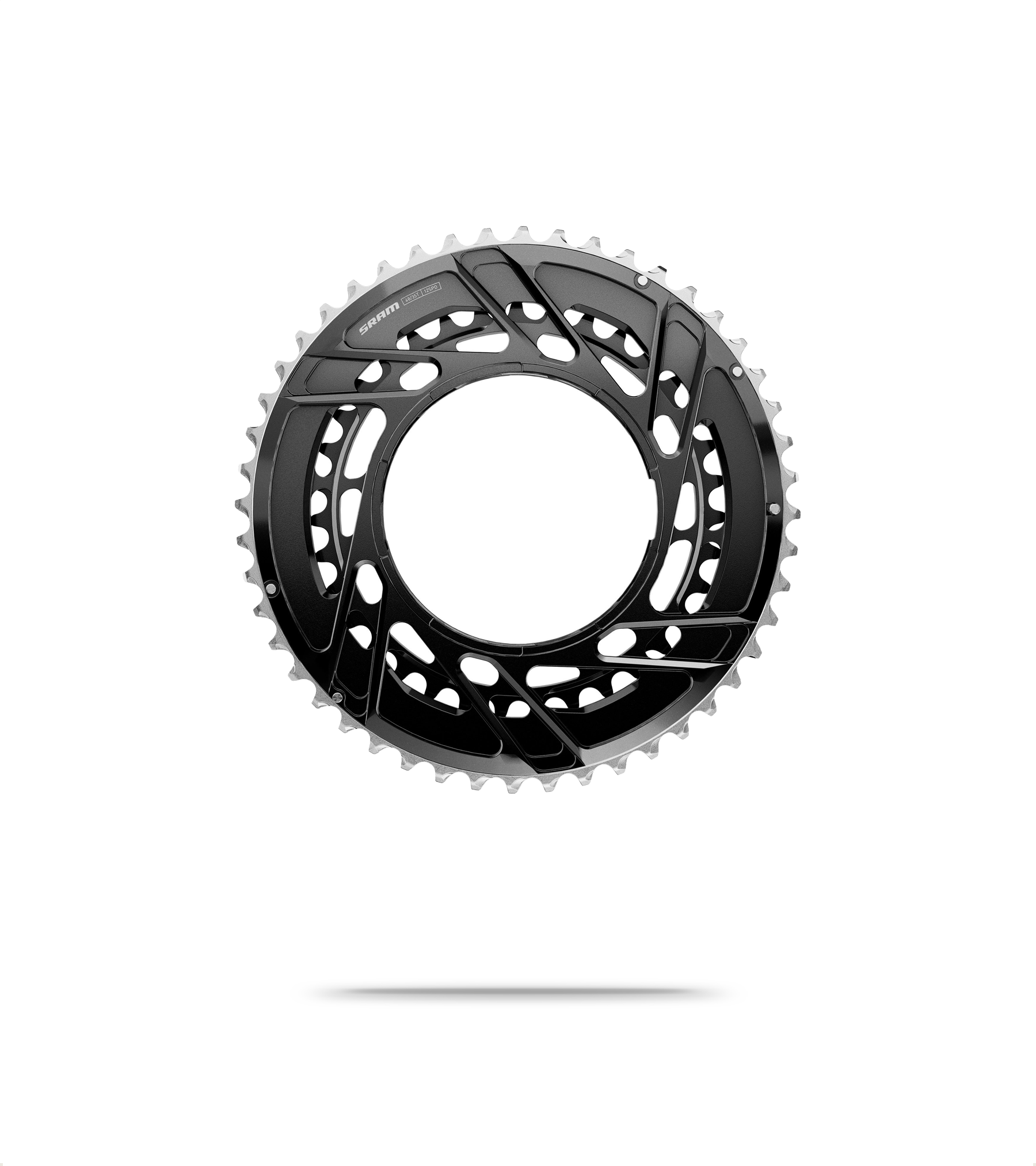 Force 2x E1 Threaded Chainring Set For Powermeter