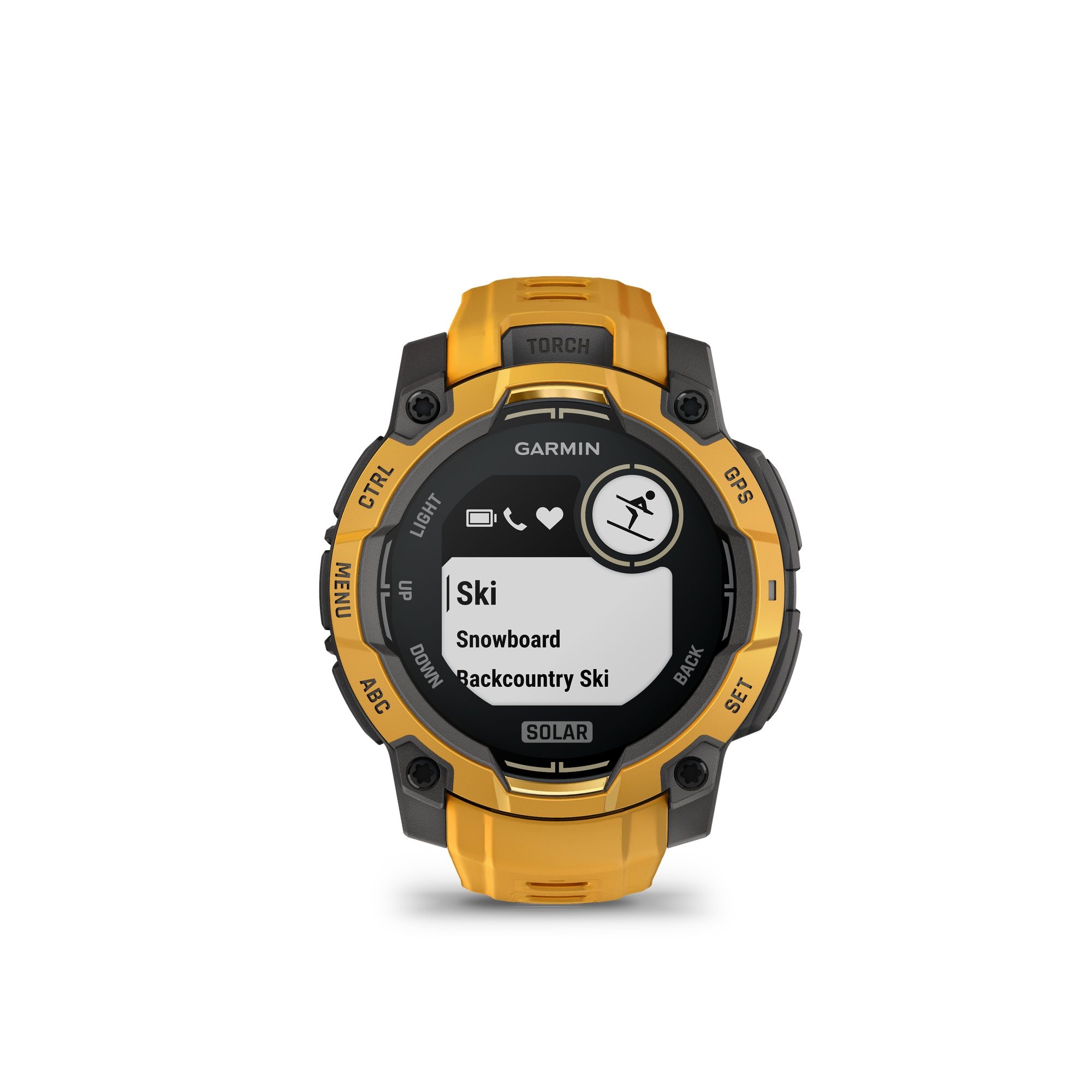 Instinct 3 Solar GPS Watch - Limited Edition Alpine Rush